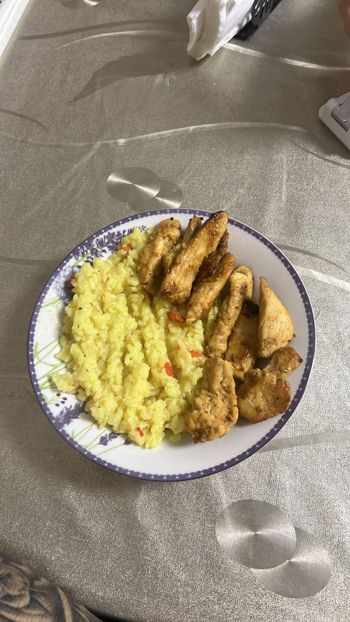 Orez cu piept de pui