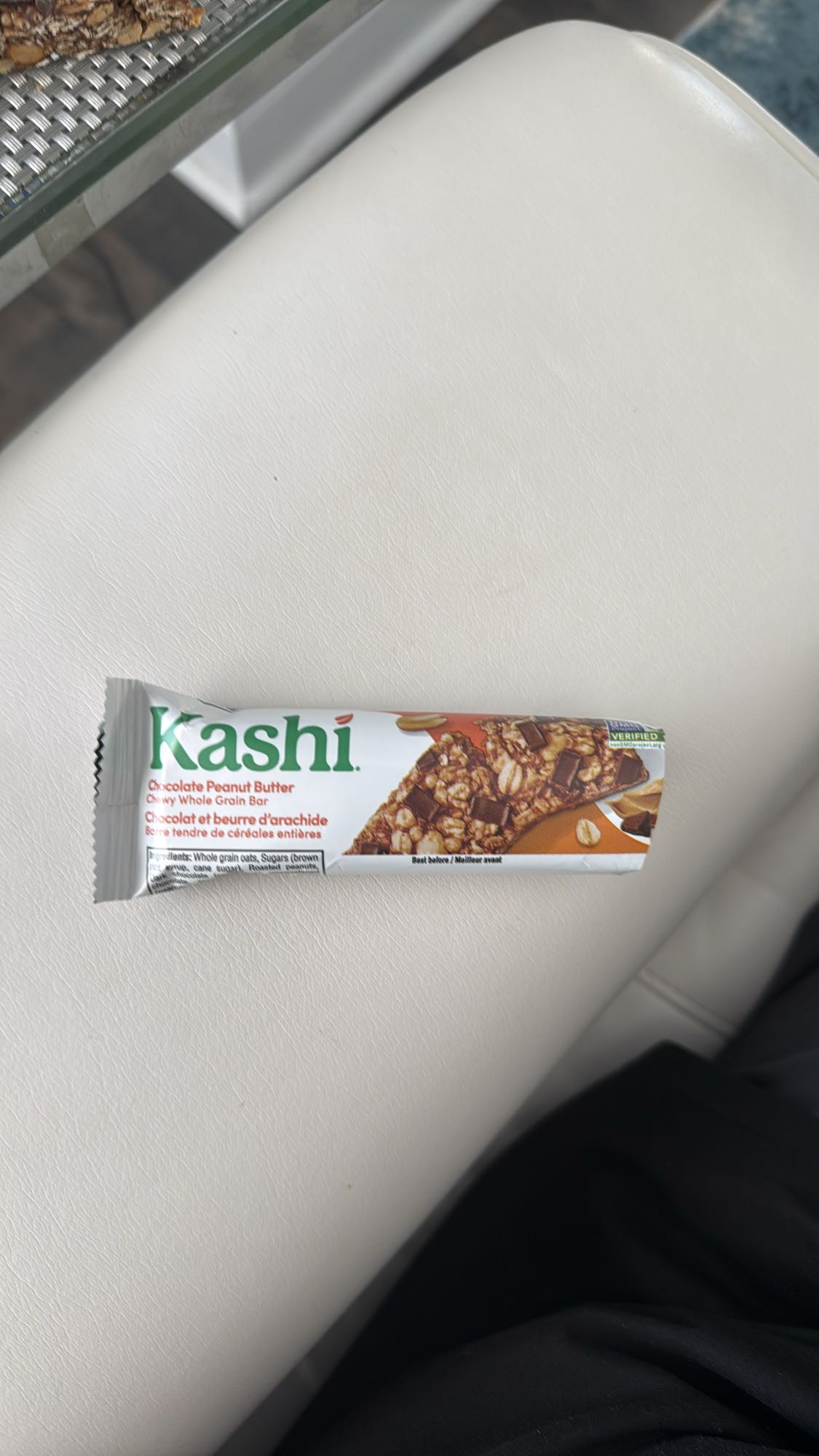 Barre Kashi chocolat beurre d'arachide