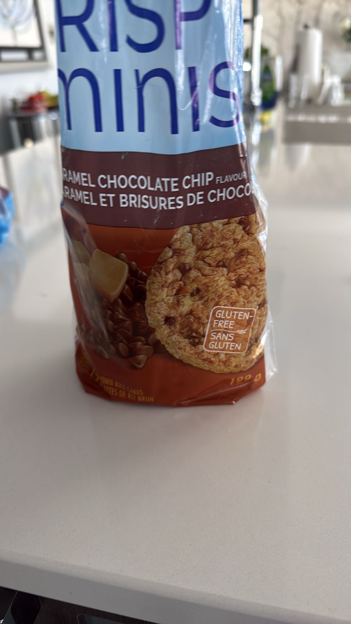 Galettes riz caramel chocolat