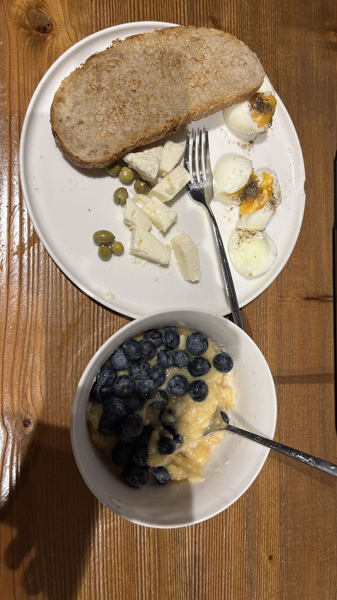 Eggs, Toast & Fruit Bowl