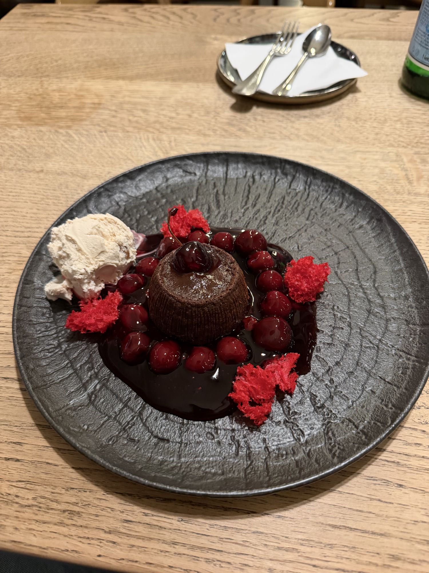 Çikolatalı Sufle ve Dondurma