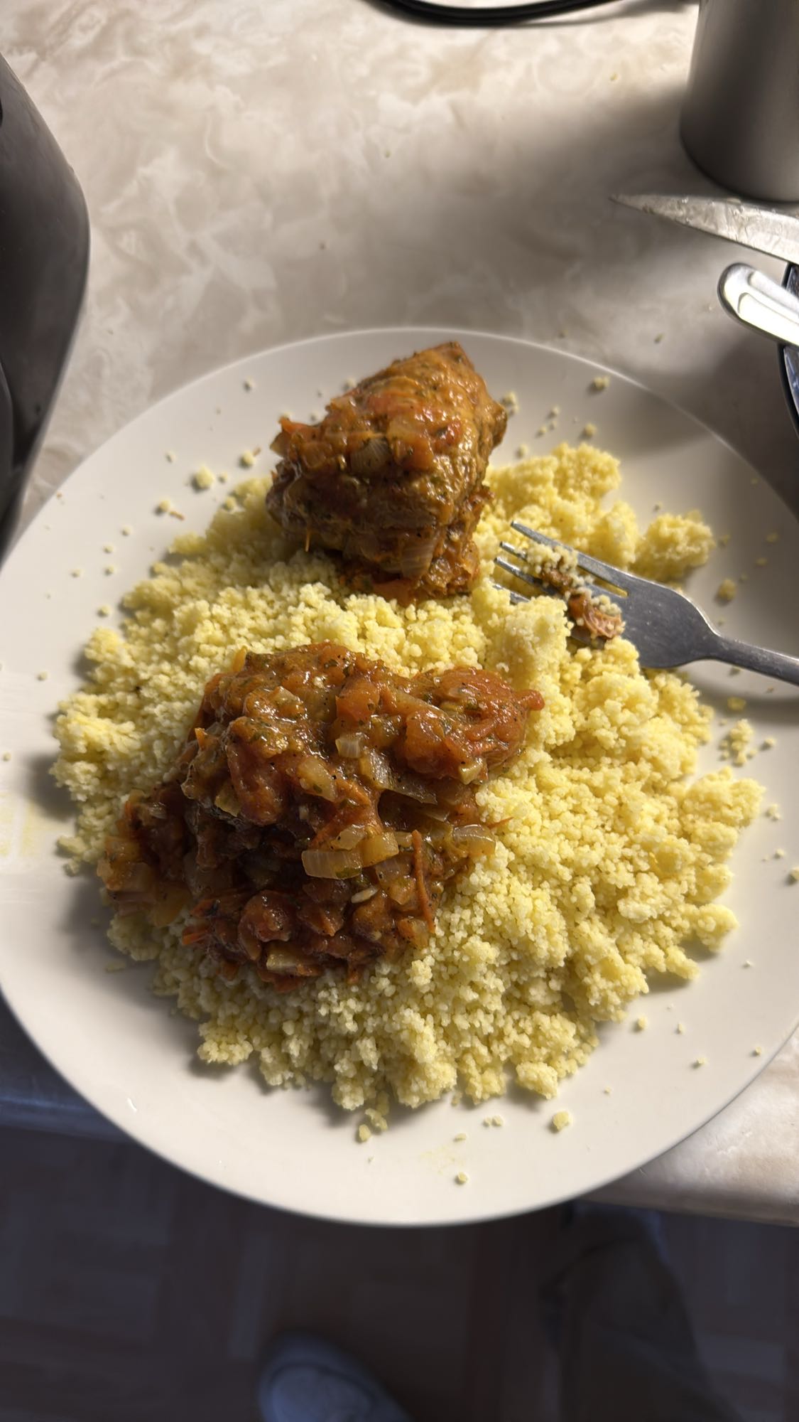Couscous au poulet