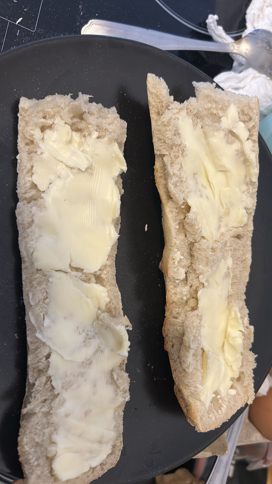 Baguette au beurre