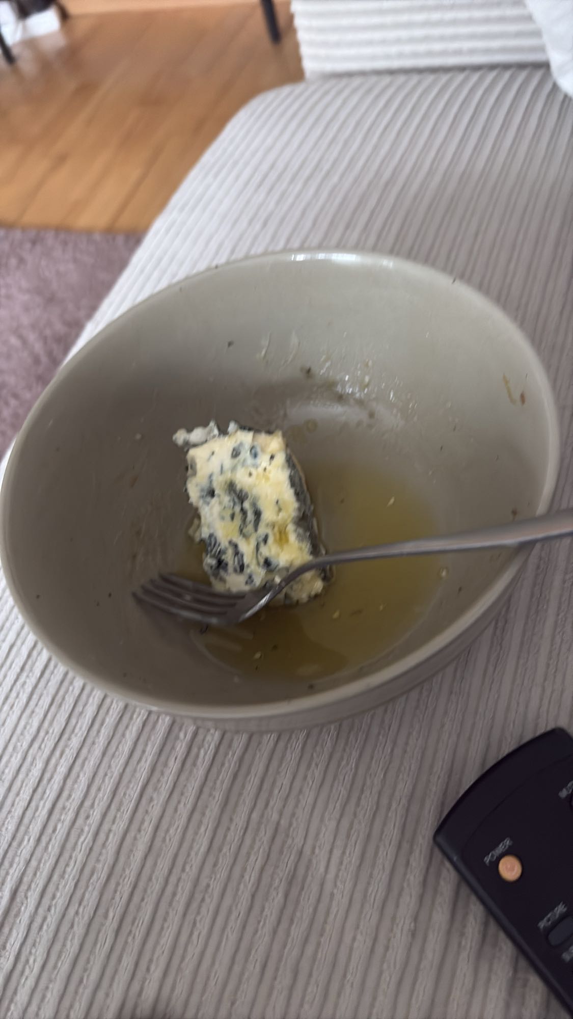 Blåmögelost med olja