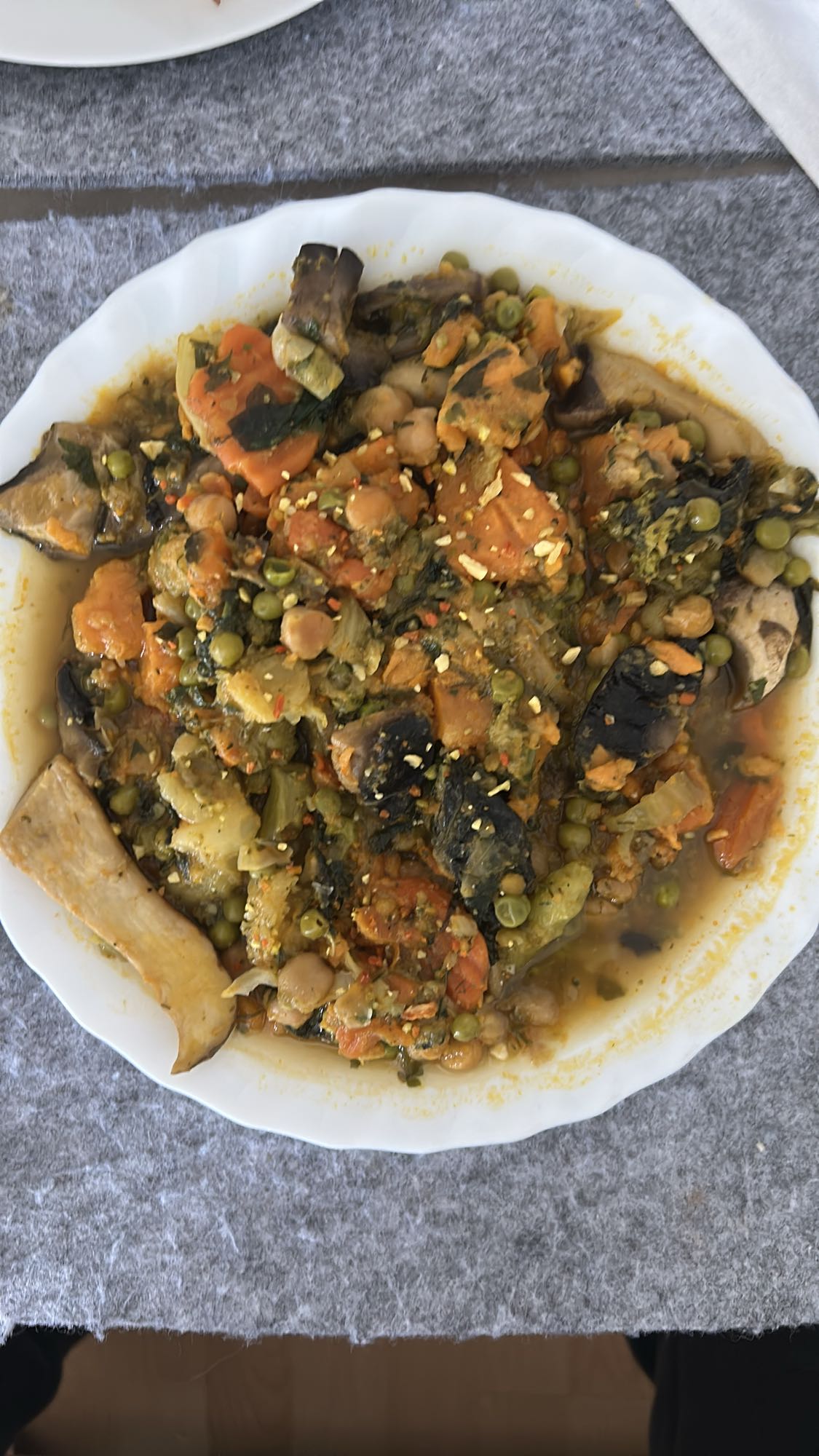 guiso de verduras mixtas