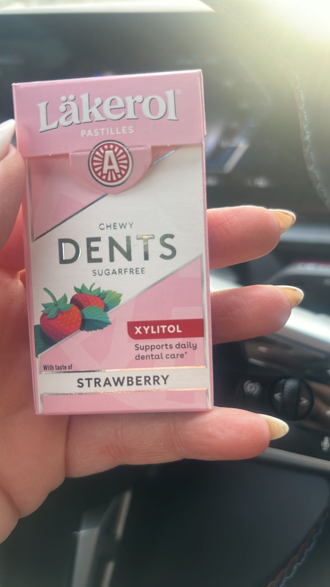 Läkerol Dents Jordgubb