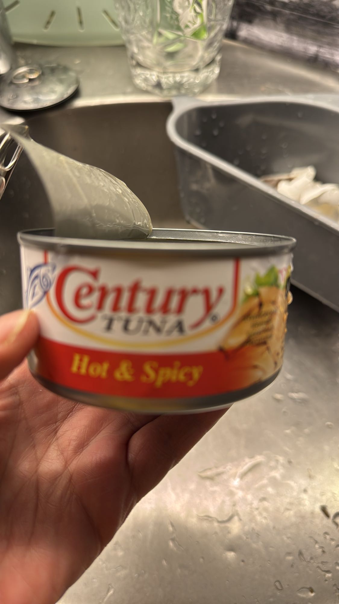 Tonfisk het & kryddig