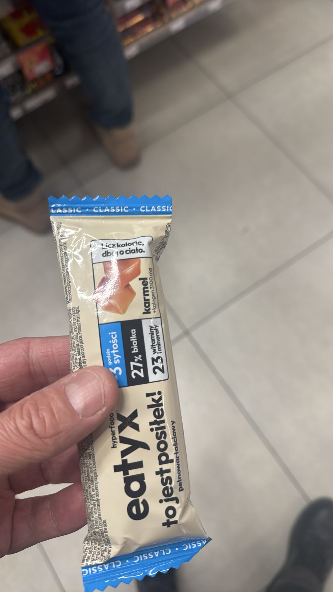 baton proteinowy karmel