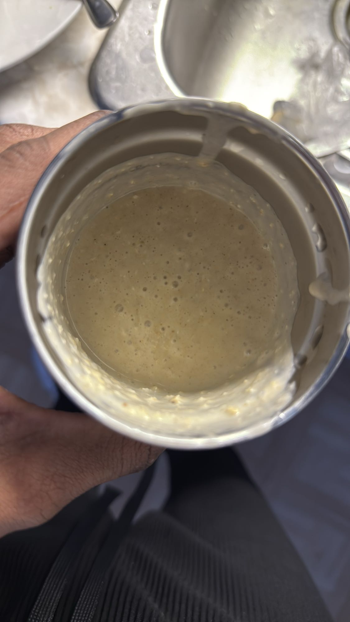 Smoothie banane avoine