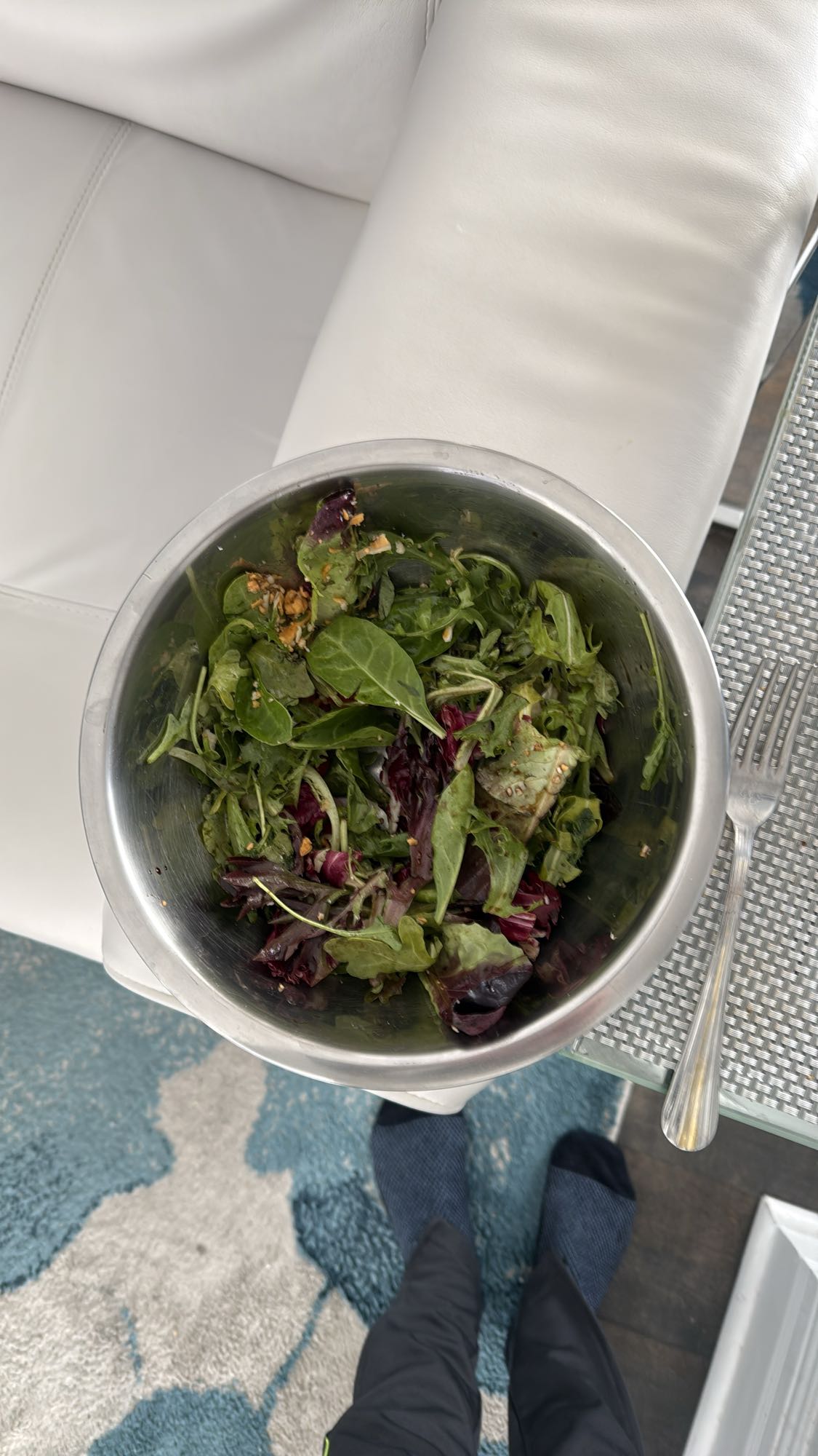 Salade verte croquante