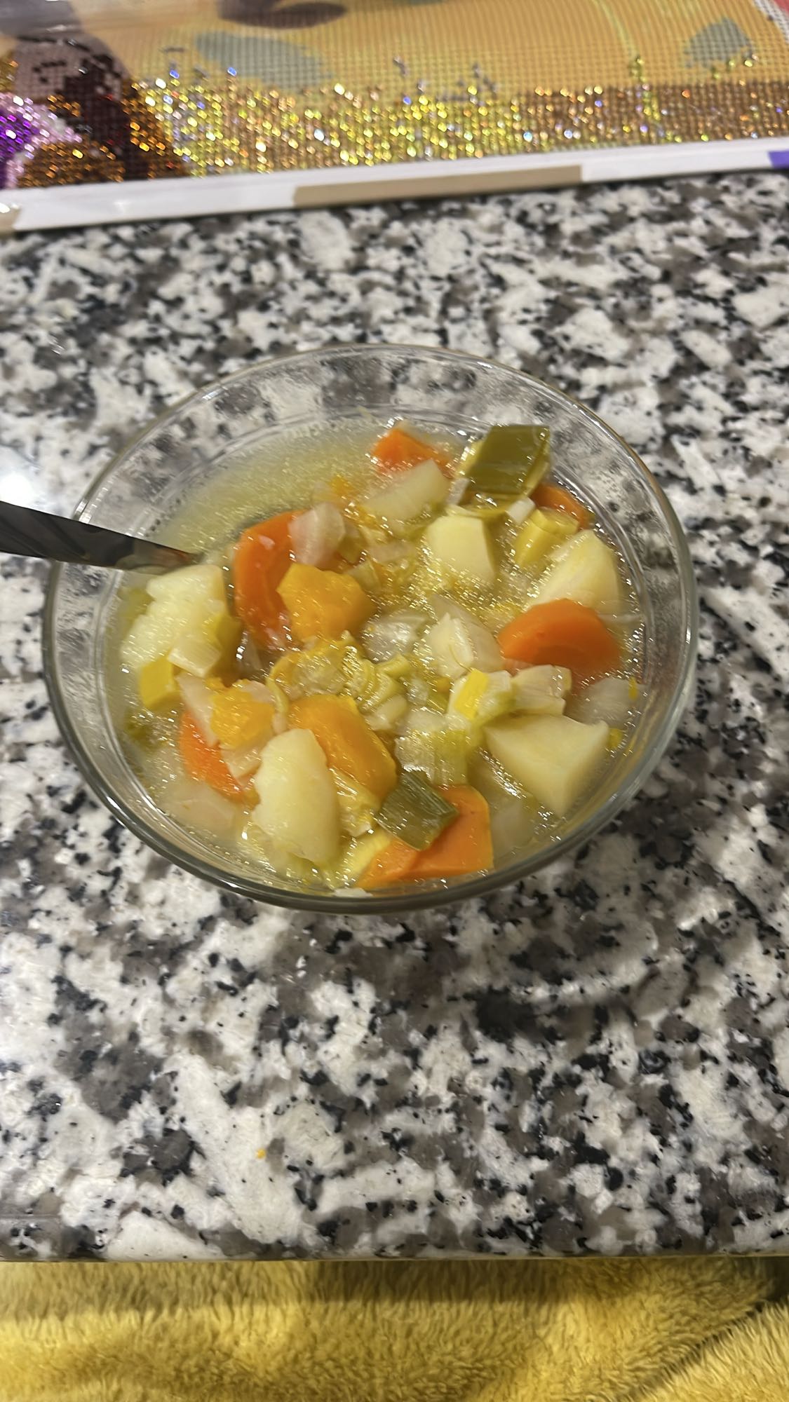 Soupe de légumes maison