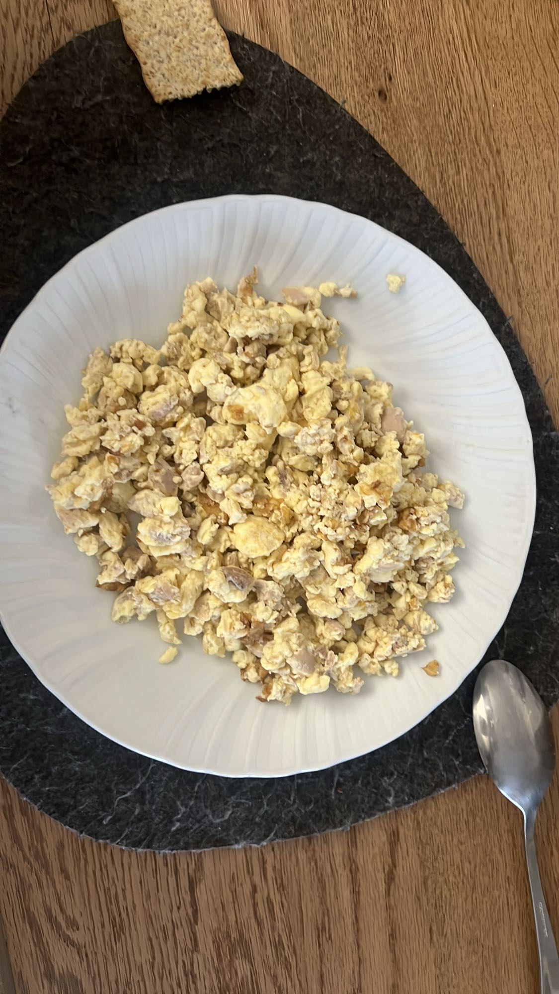 Yumurtalı mantar karışımı