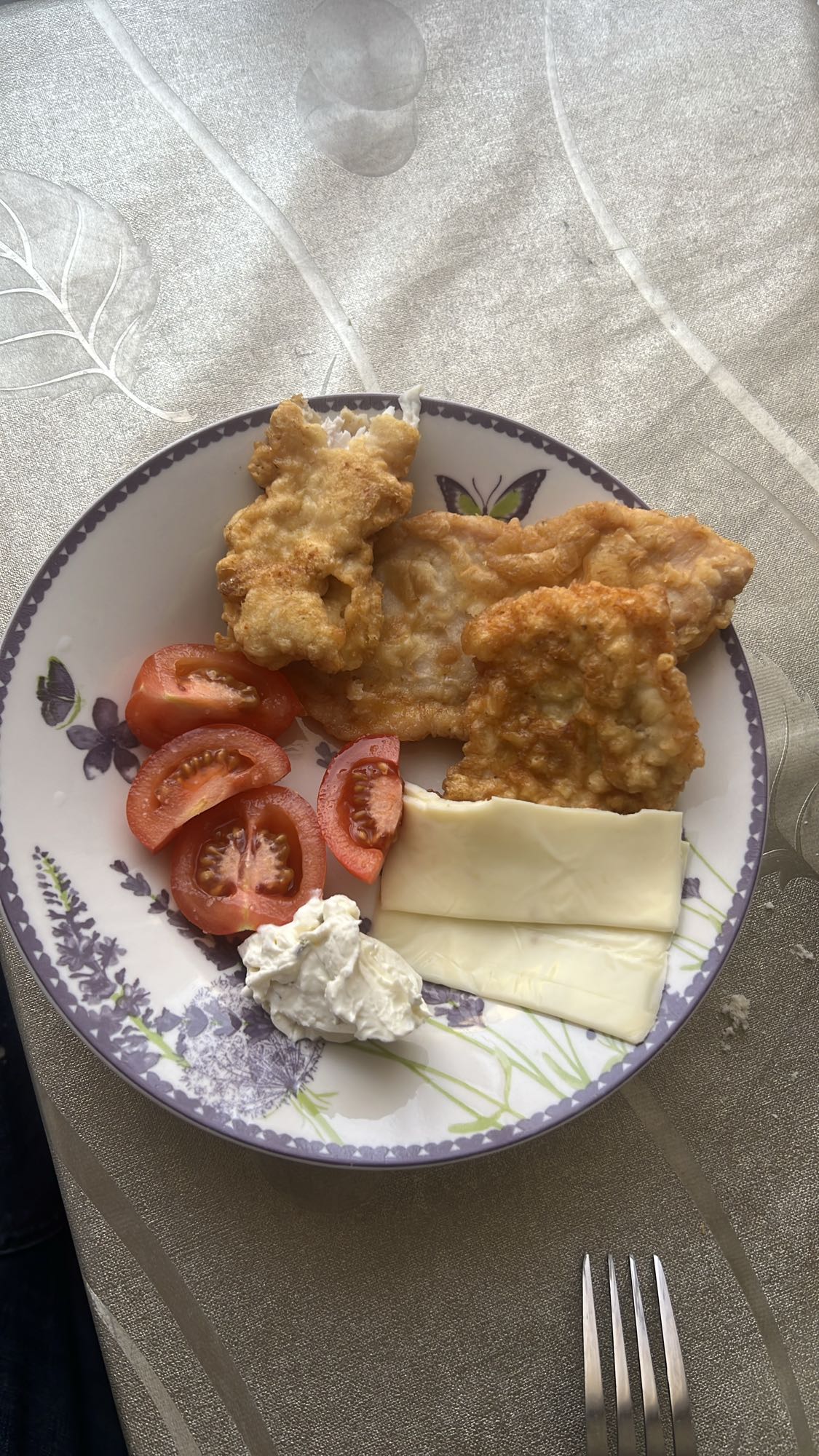 Piept pui pane cu brânză