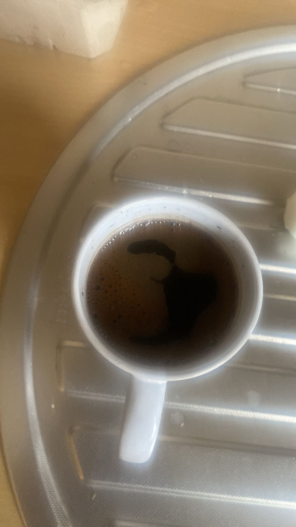 filiżanka czarnej kawy