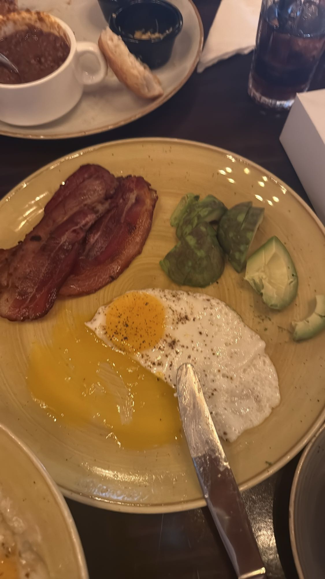 Egg, Bacon & Avocado Plate