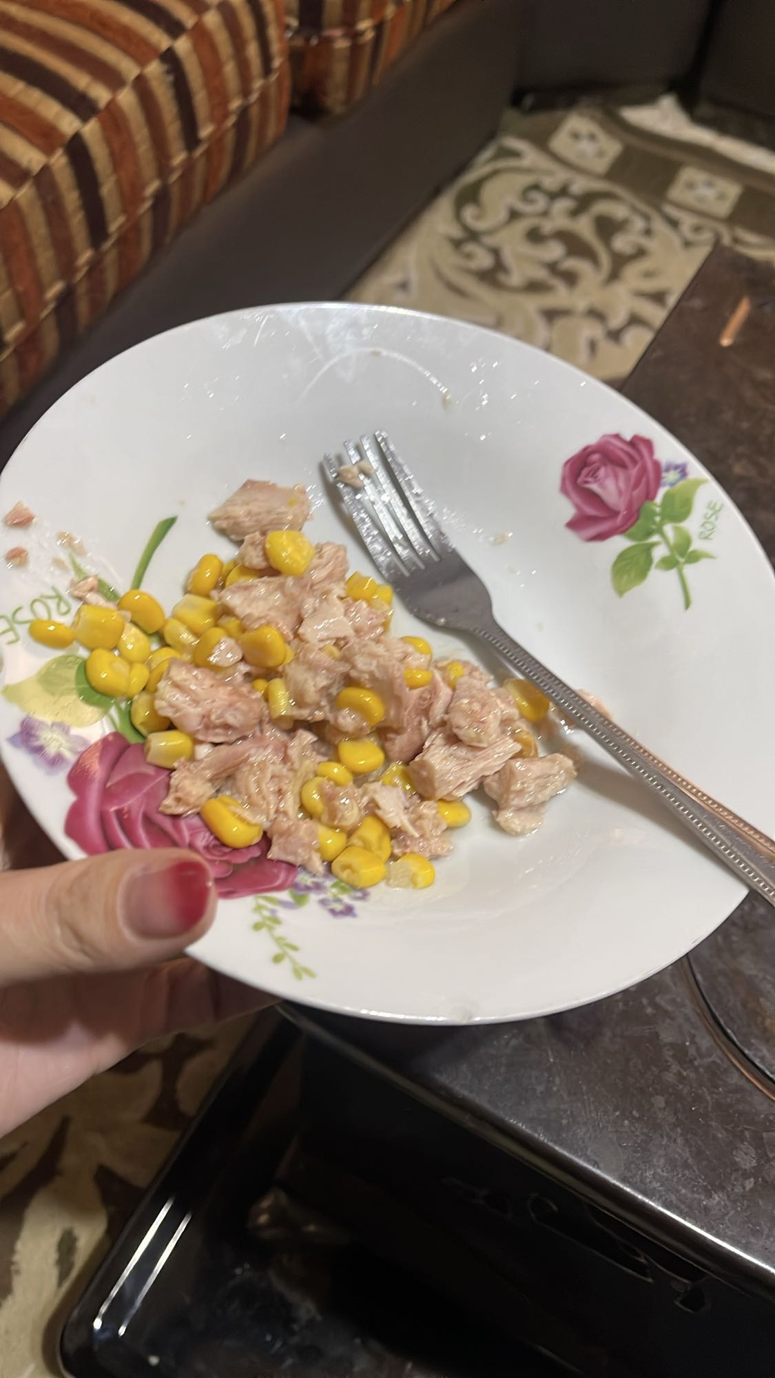 Tuna and corn salad