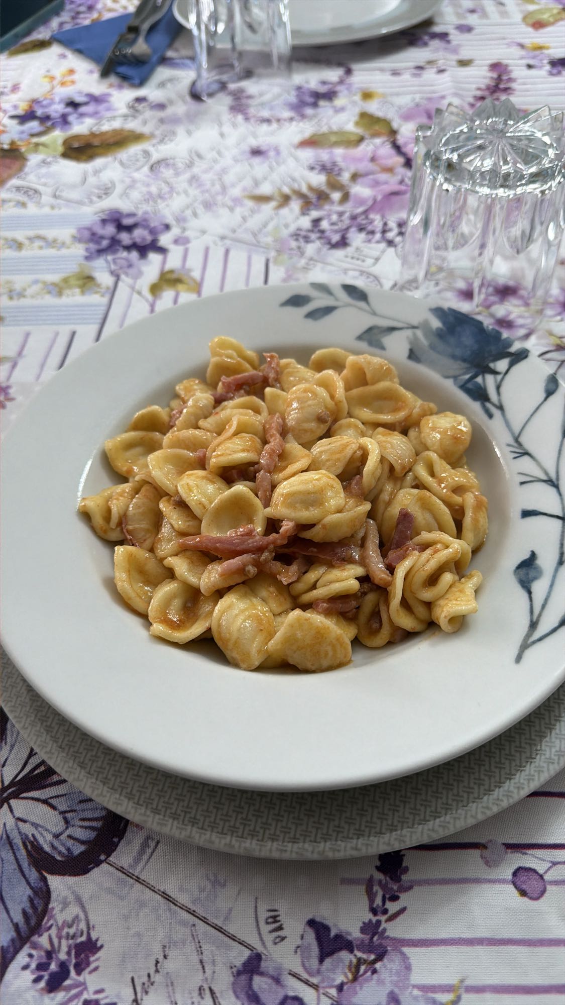 Orecchiette con pancetta