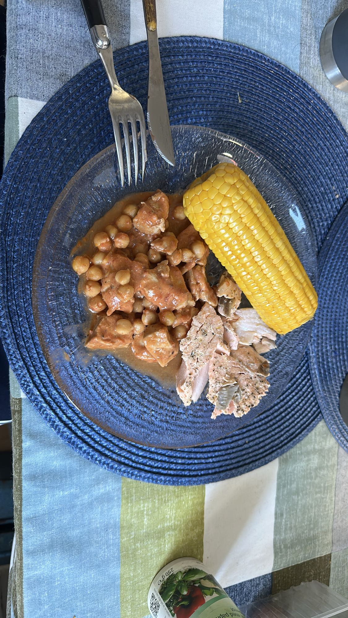 Kycklinggryta med majs