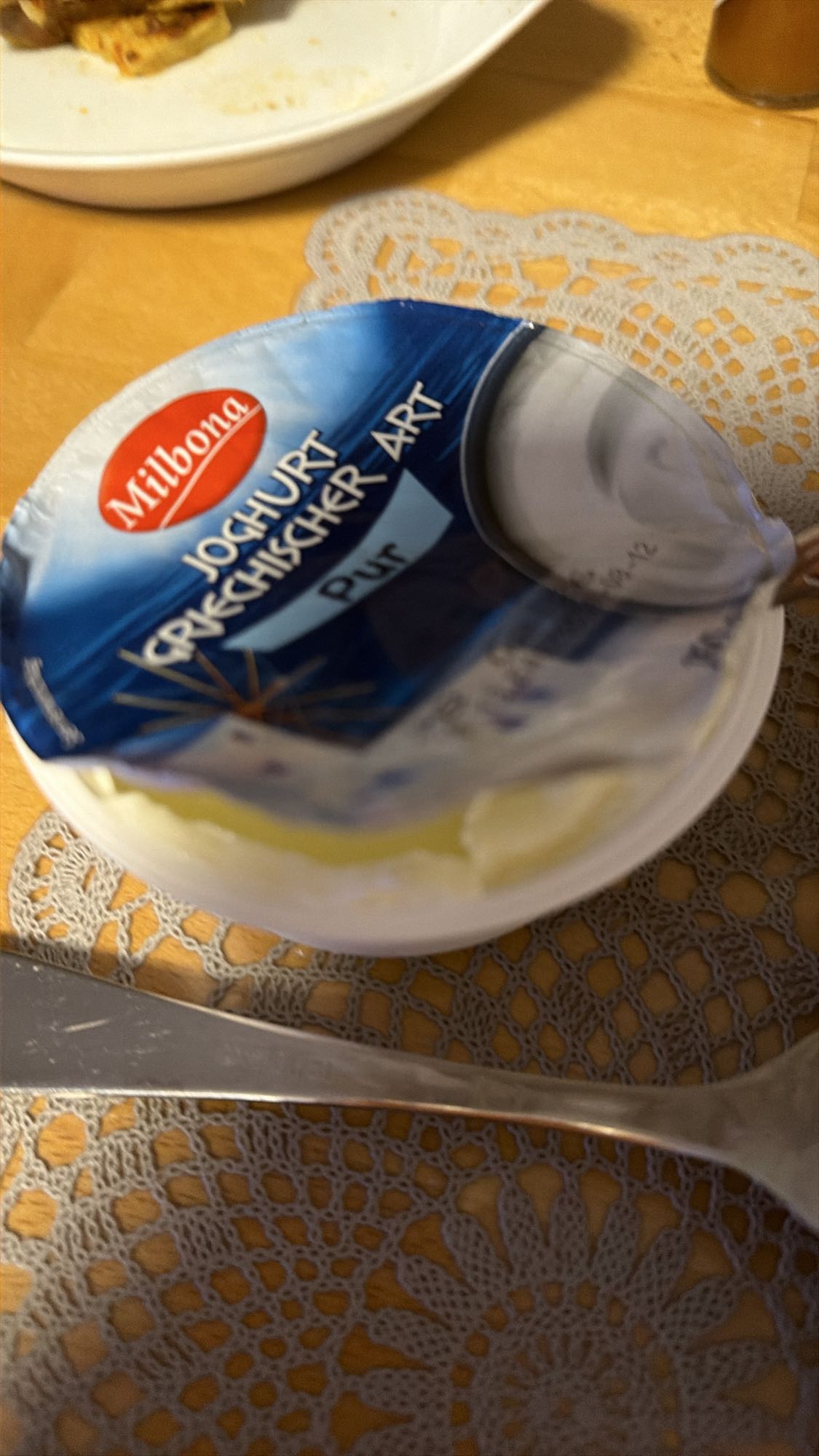 Griechischer Joghurt Pur