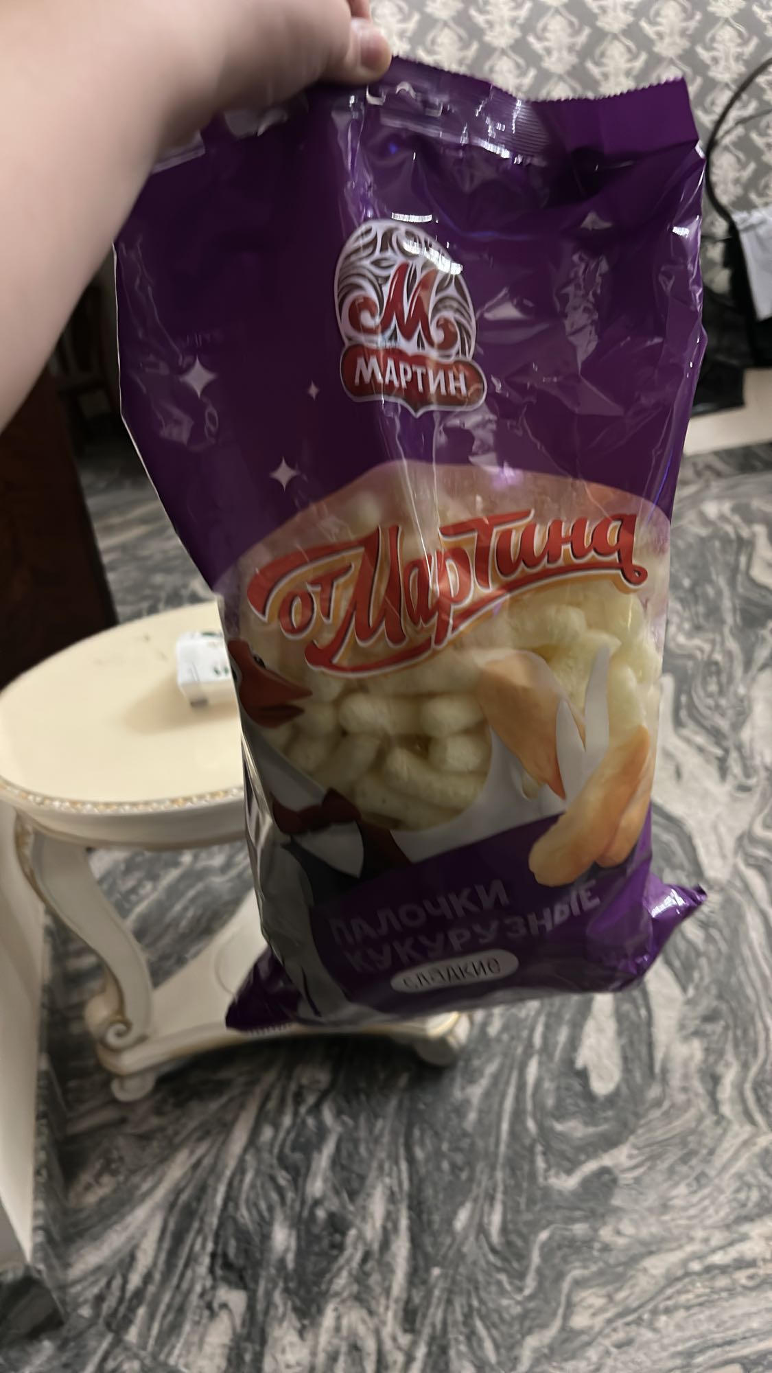 Кукурузные палочки сладкие