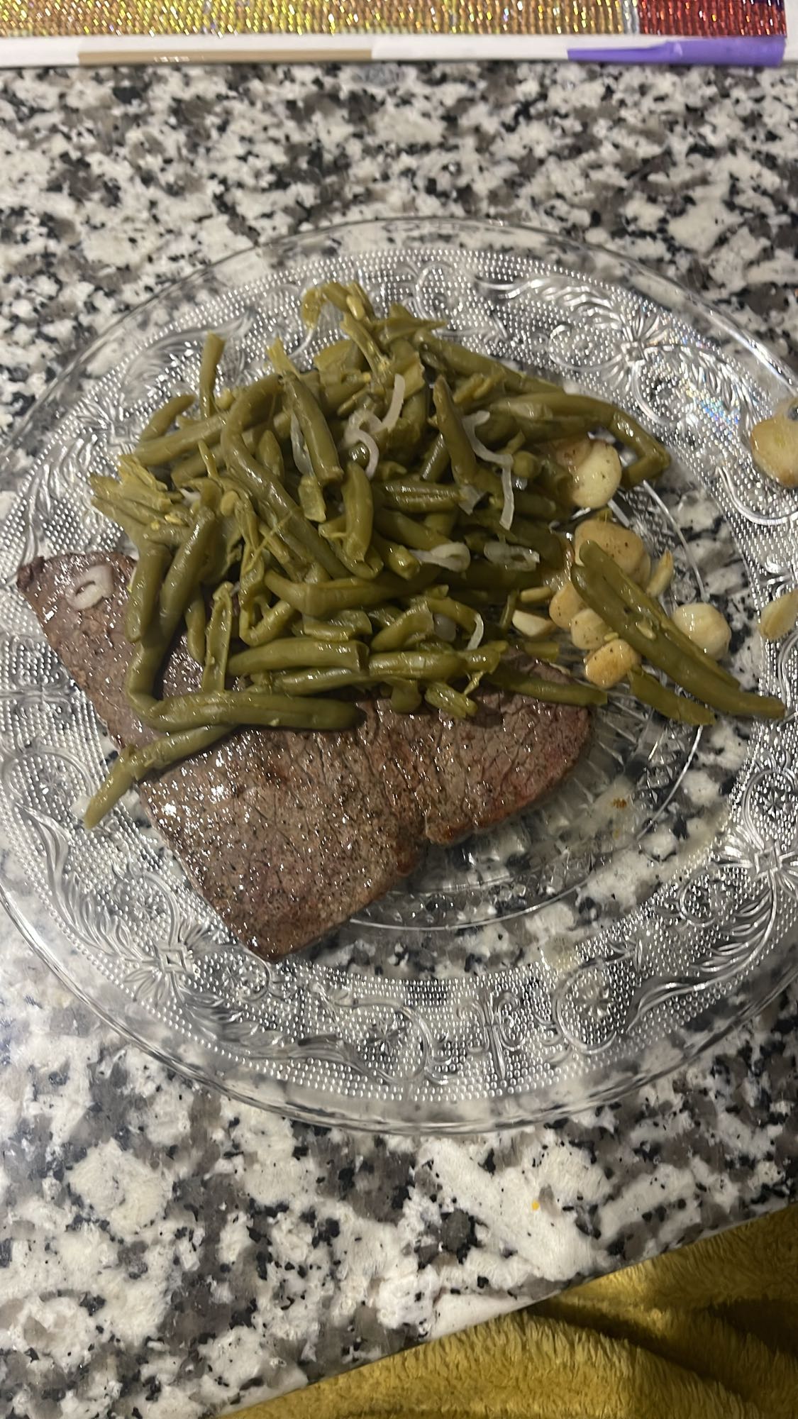Steak haricots verts