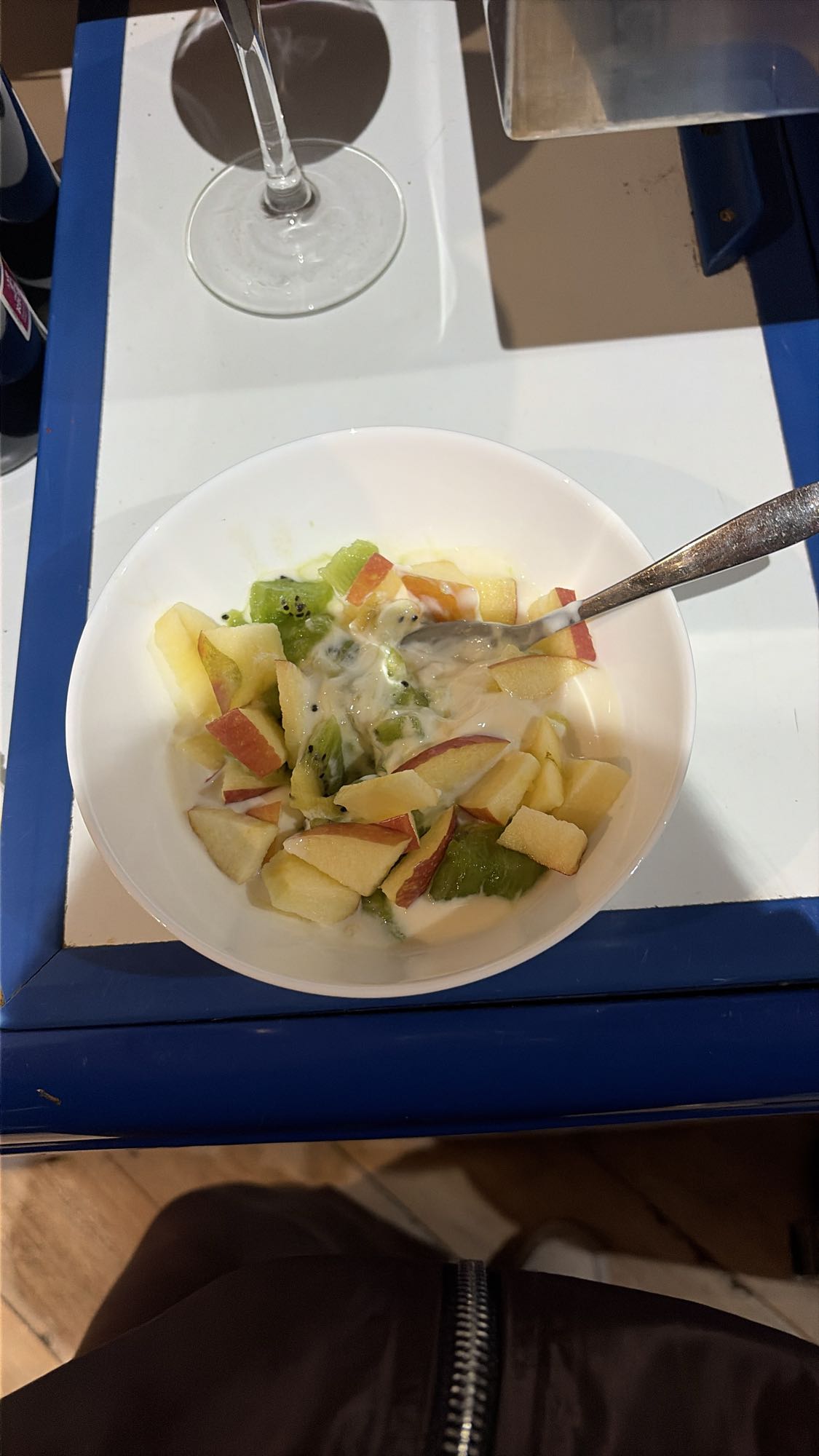 Ensalada de frutas con yogur