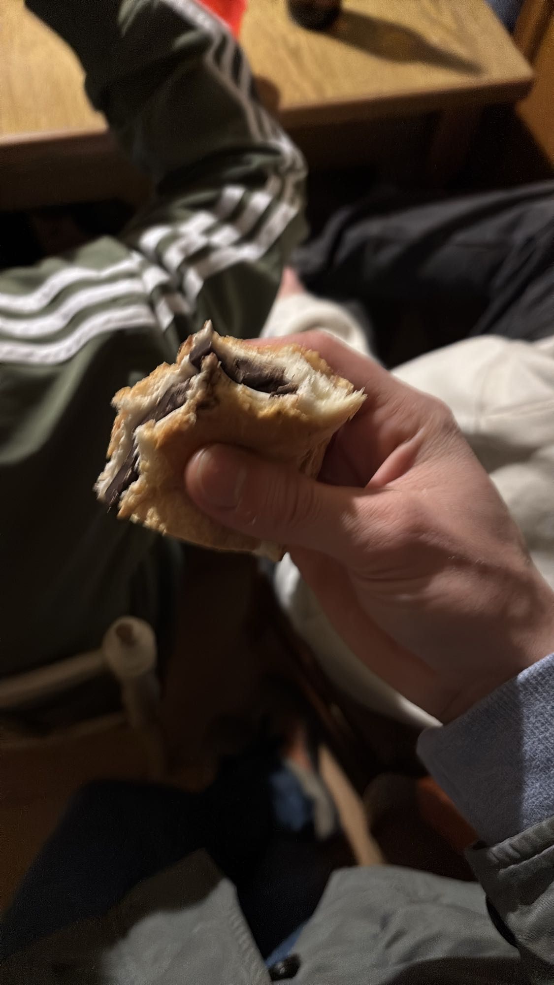 3 bocadillos de chocolate