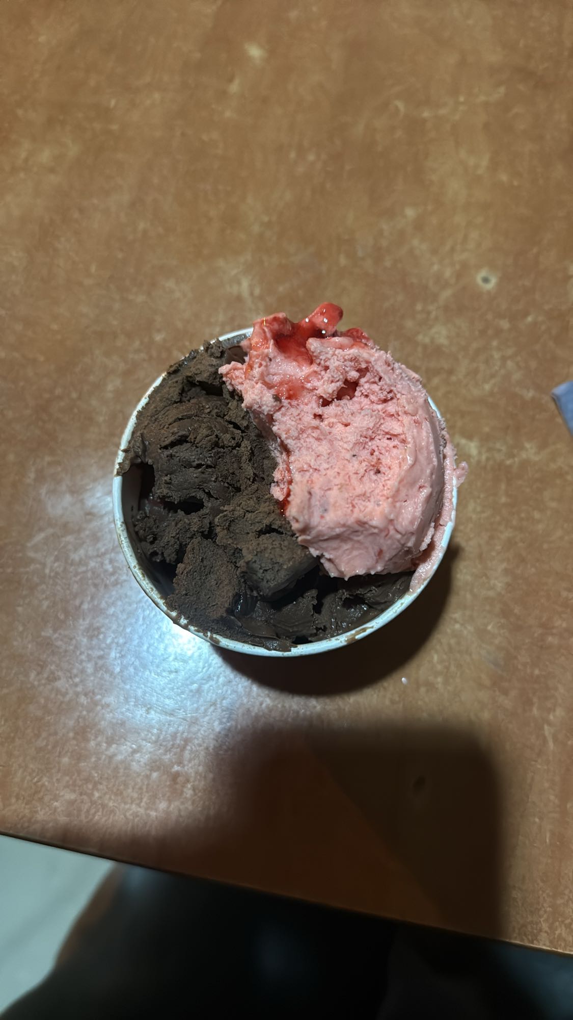 Chocolate & Strawberry Ice Cream