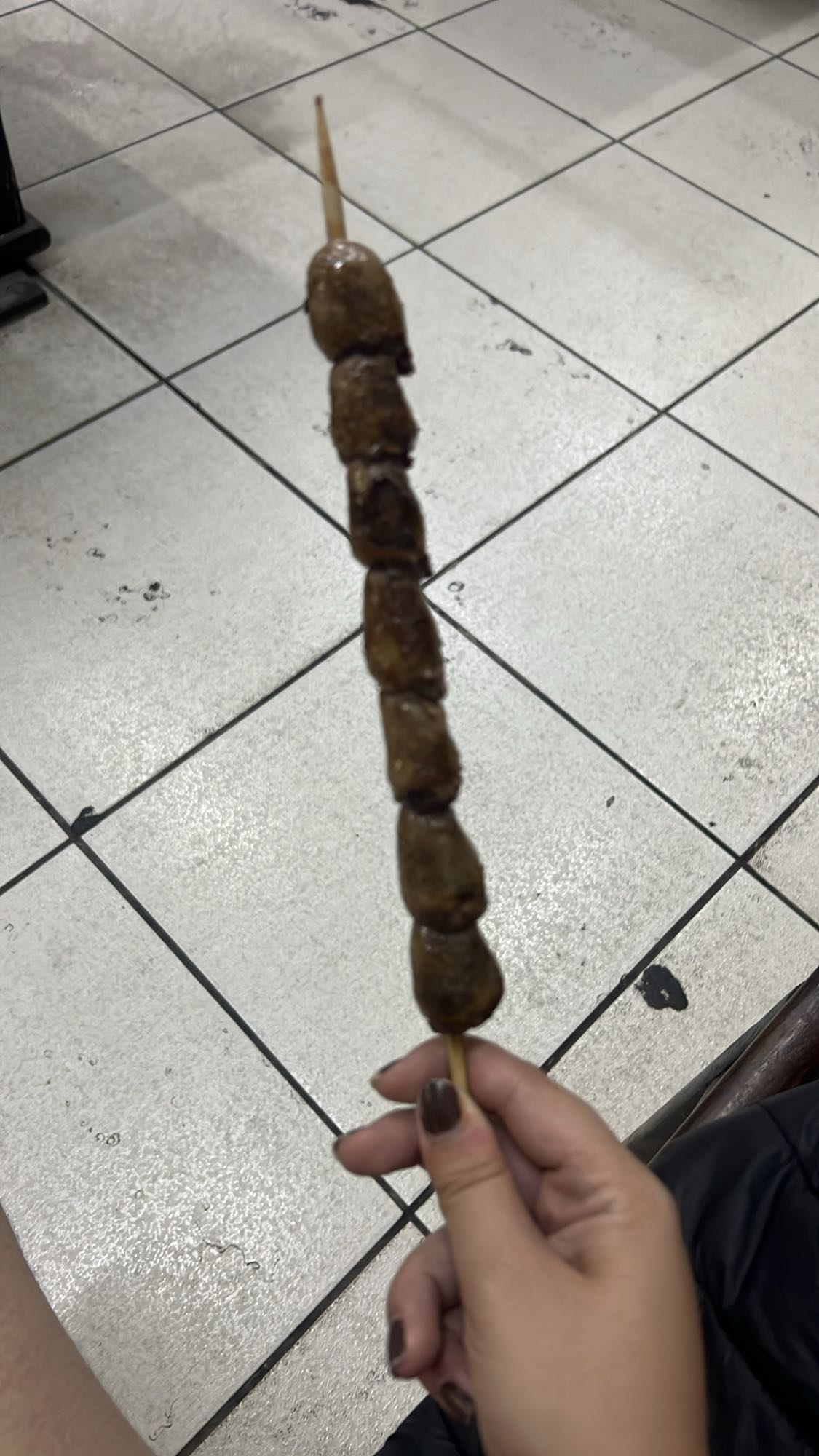 Espetinho de coração