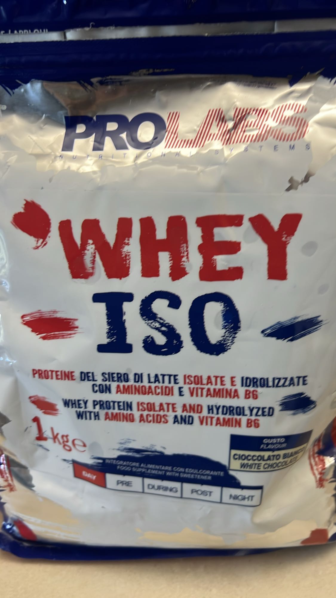 Whey Iso Cioccolato Bianco