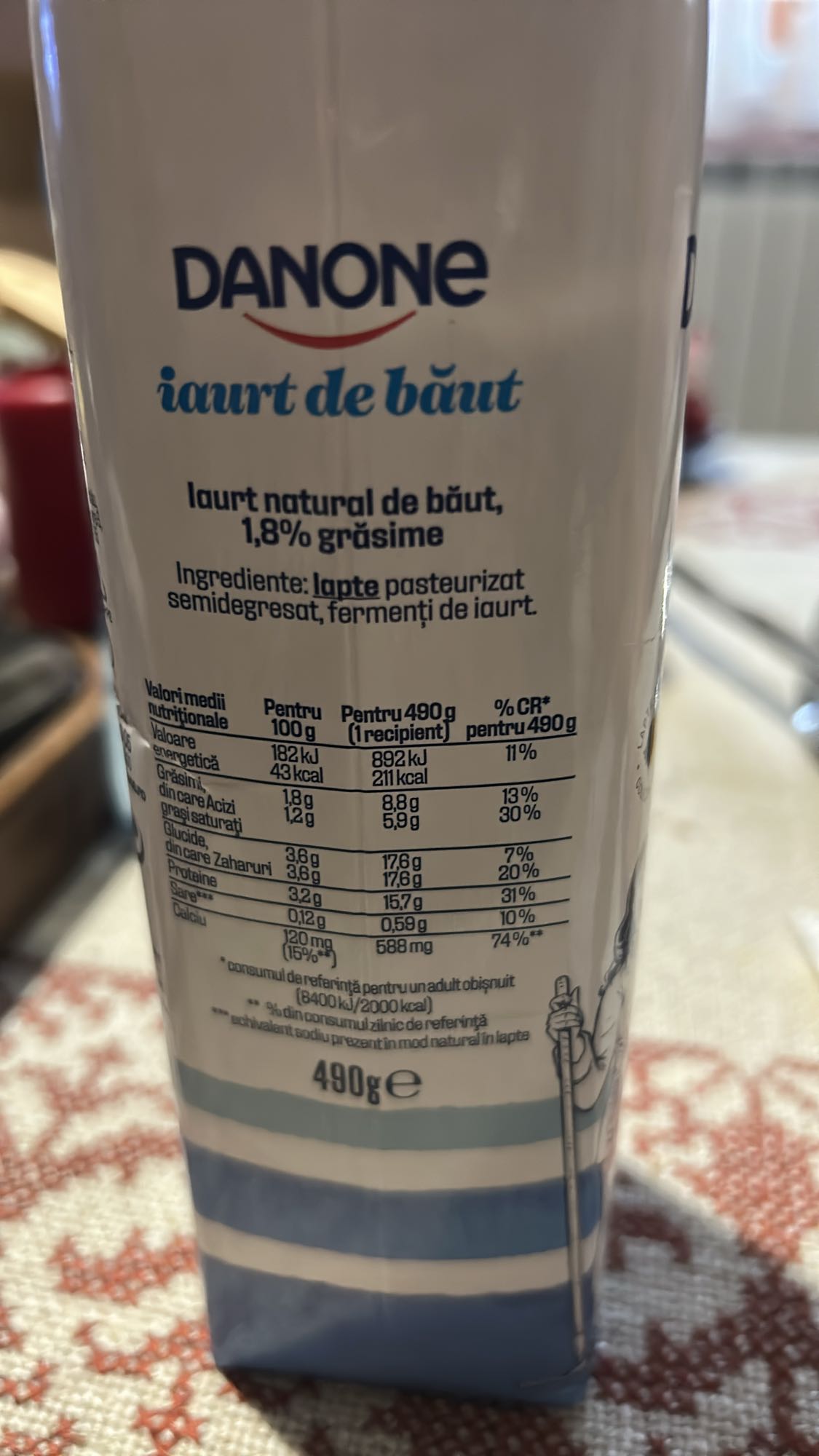 Iaurt de băut Danone