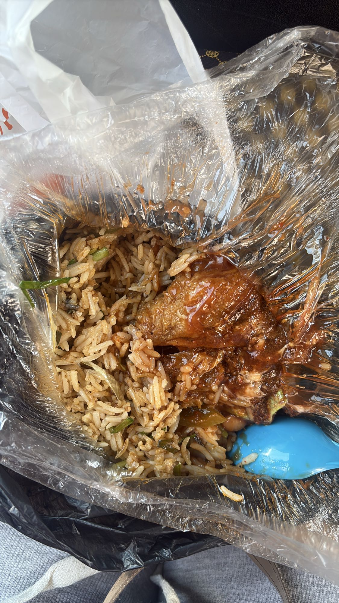 Fried rice with chicken