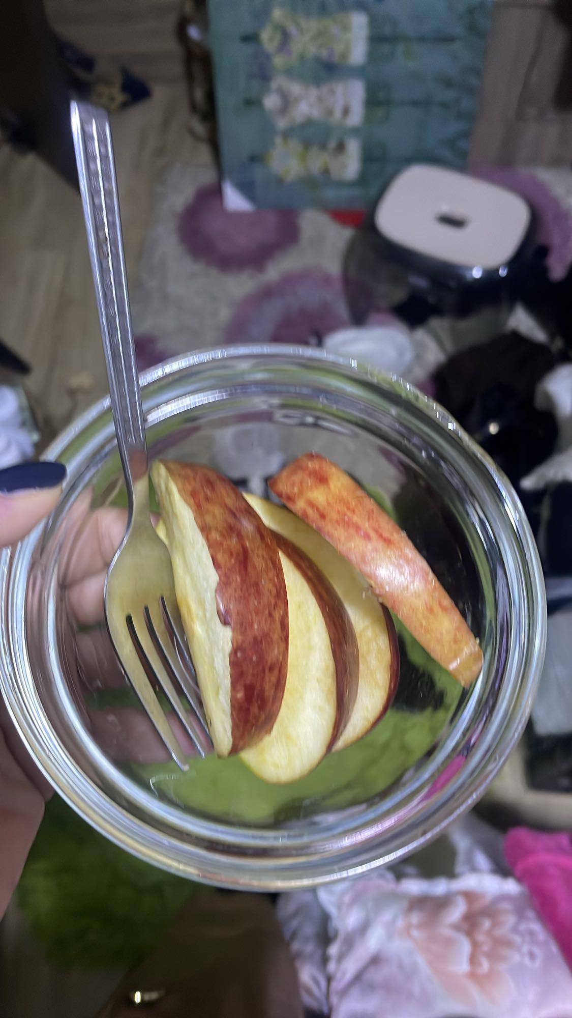 Sliced apple snack
