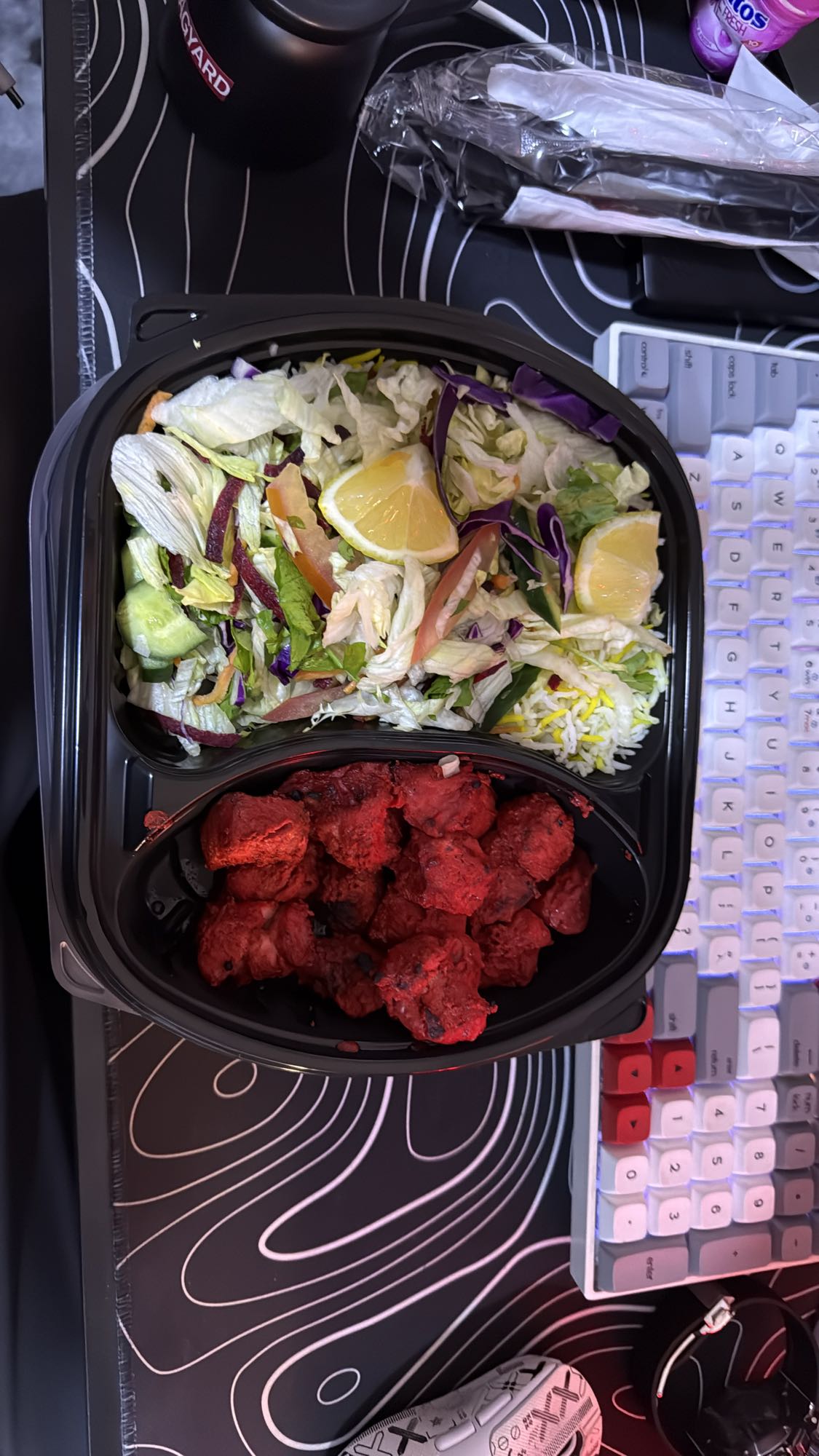 Chicken Tikka with Salad