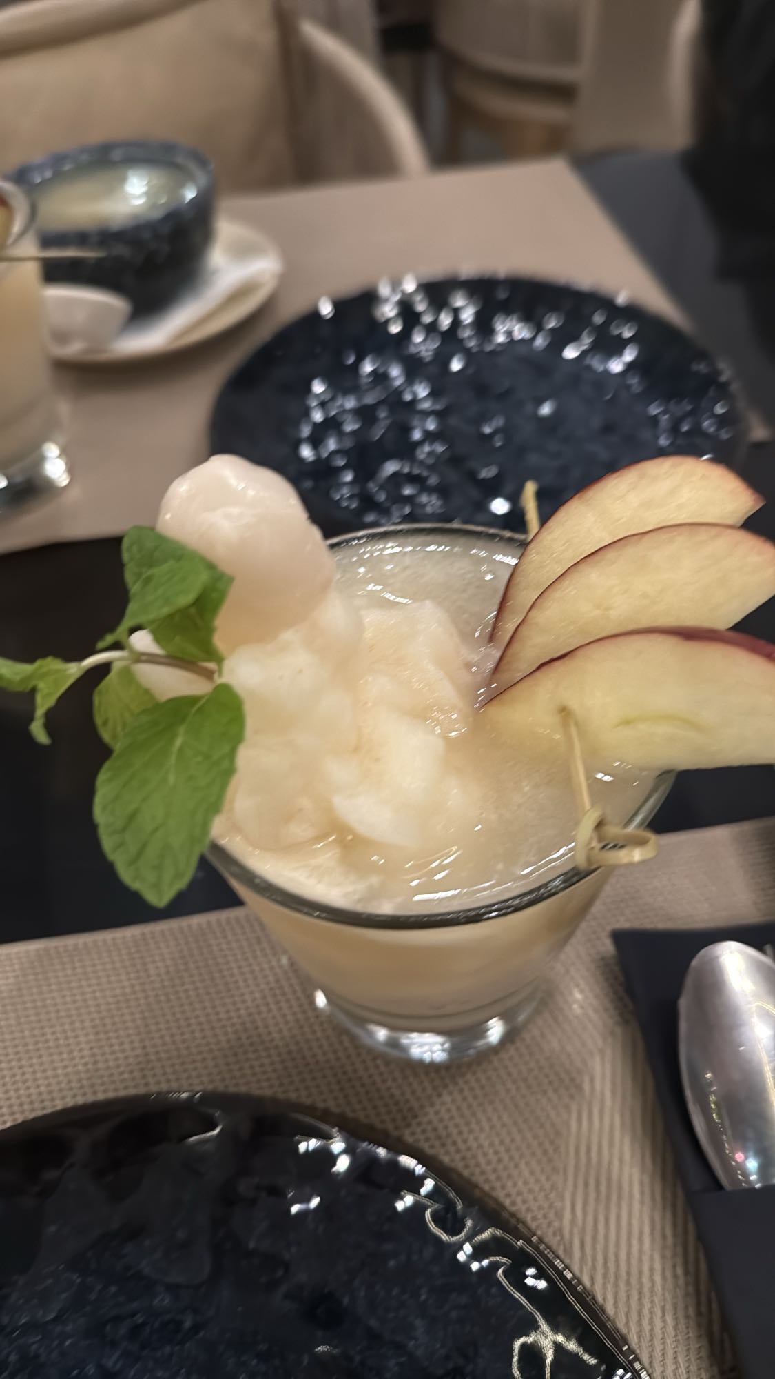 Lychee Apple Mocktail