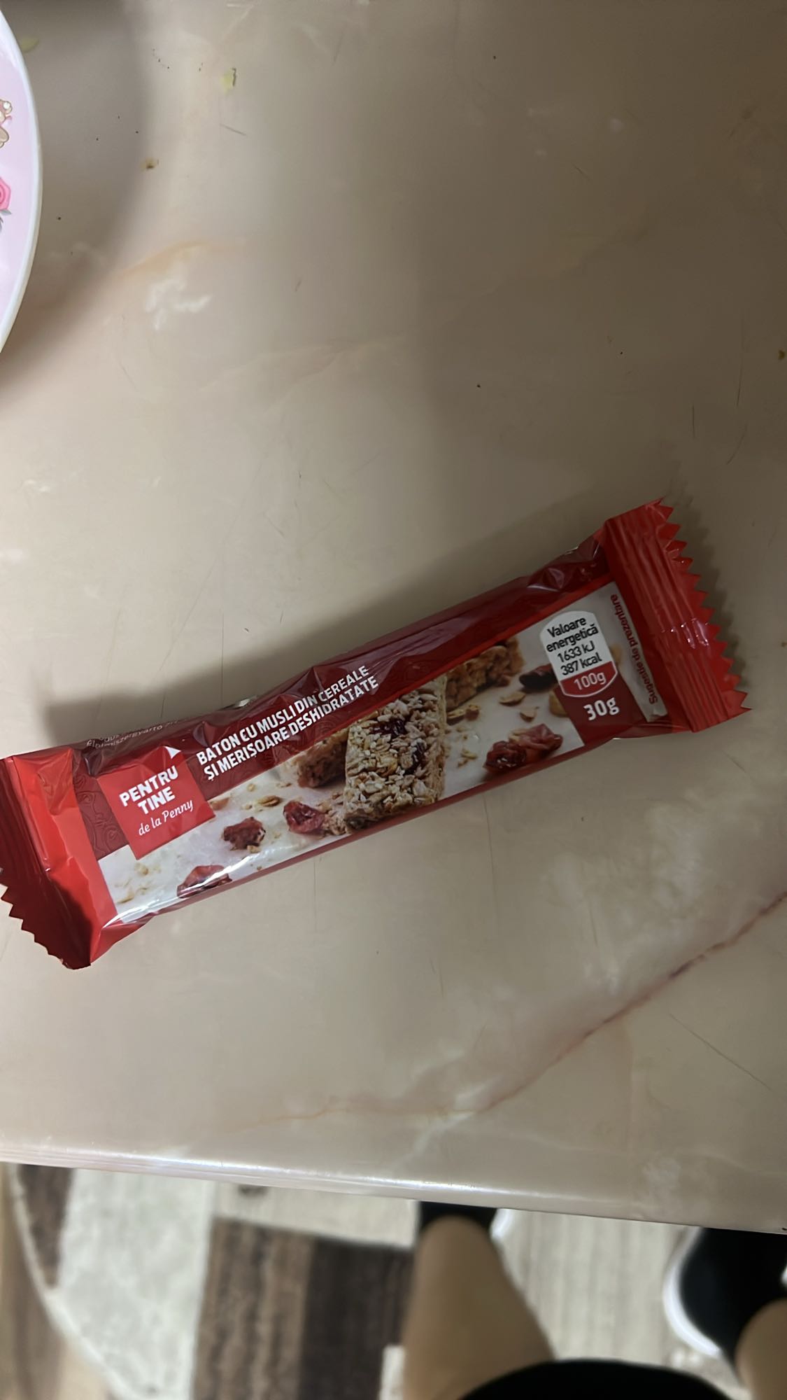 Baton musli cu merișoare