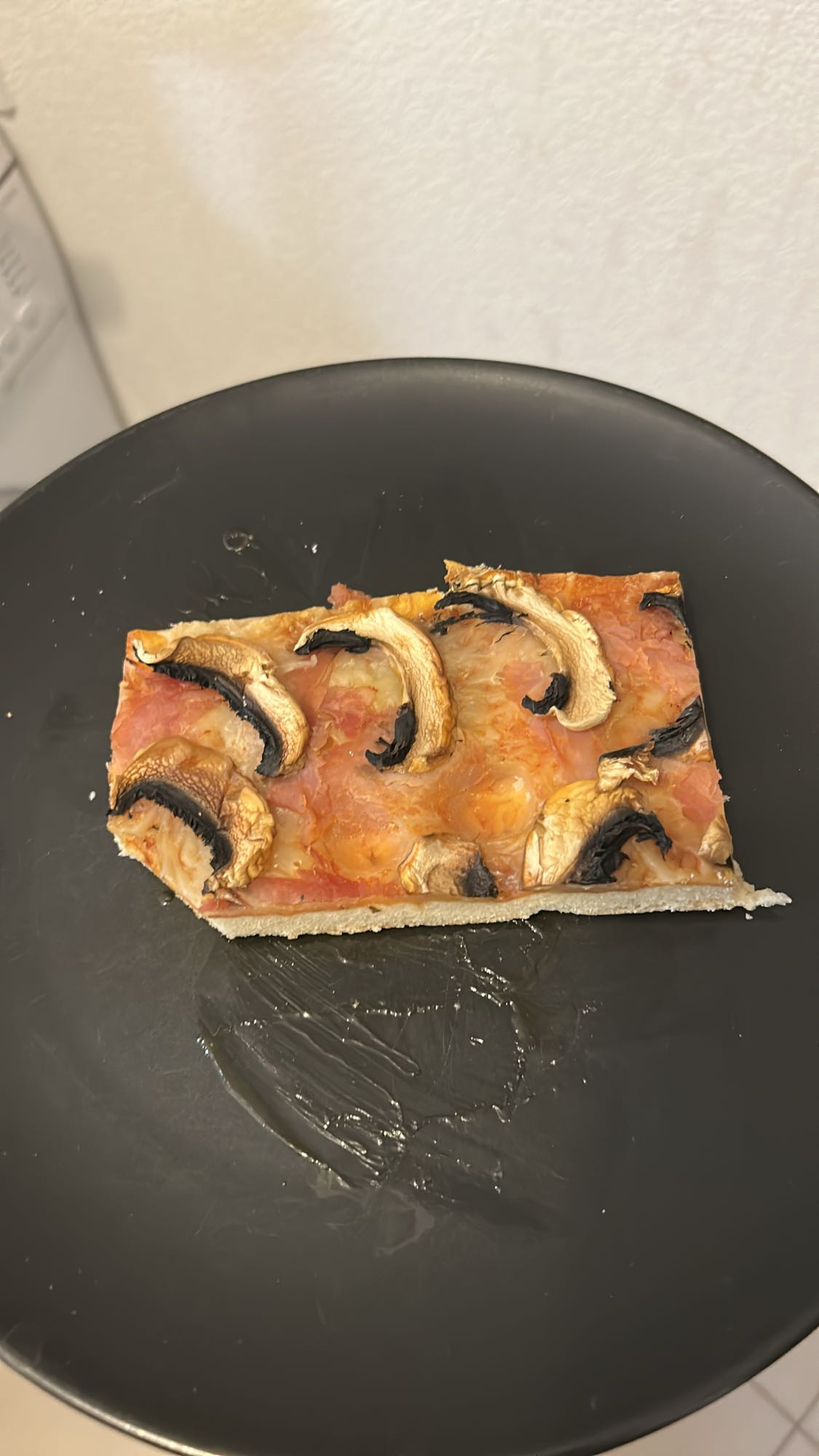 Part de pizza champignon