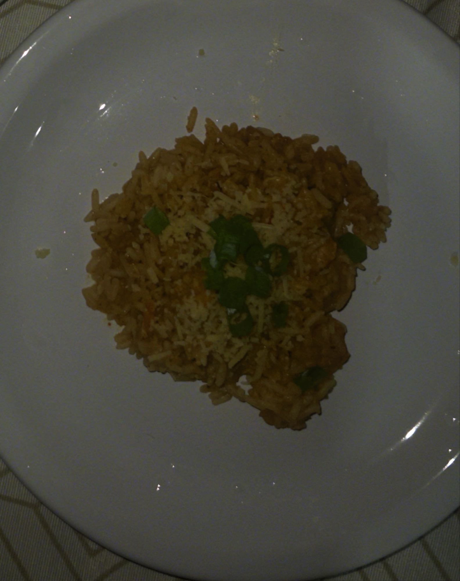 Arroz temperado simples