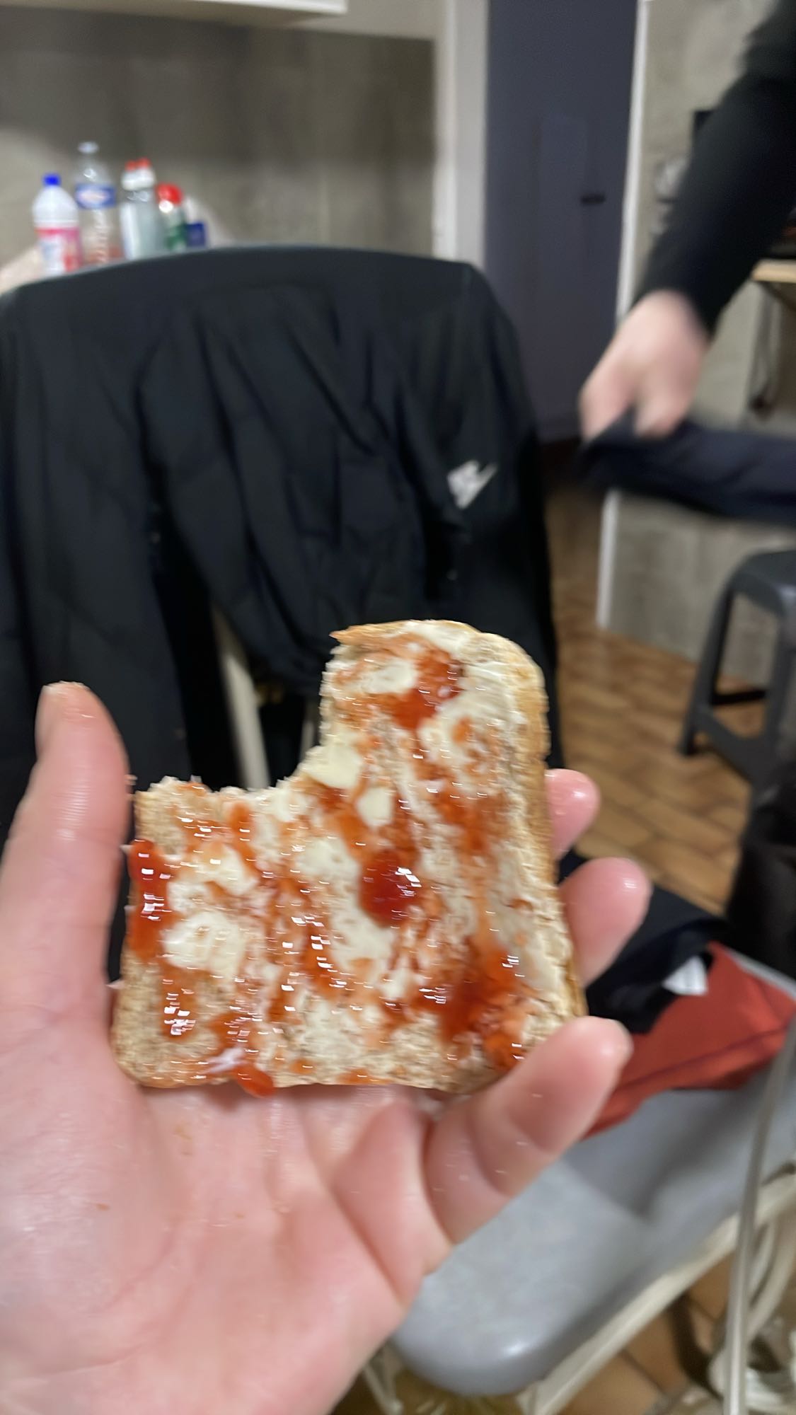 Tartine confiture beurre