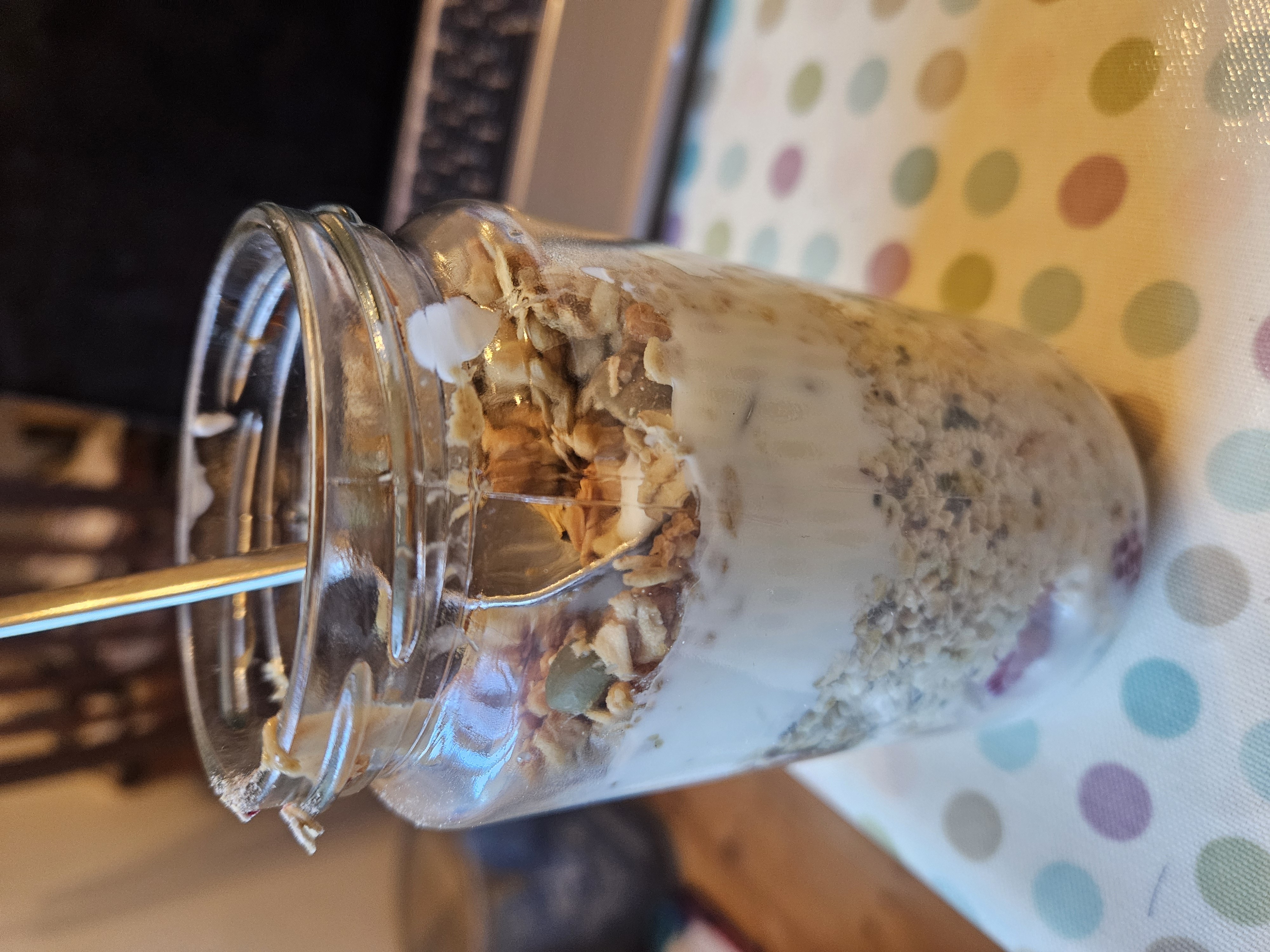 Yogurt Muesli Jar