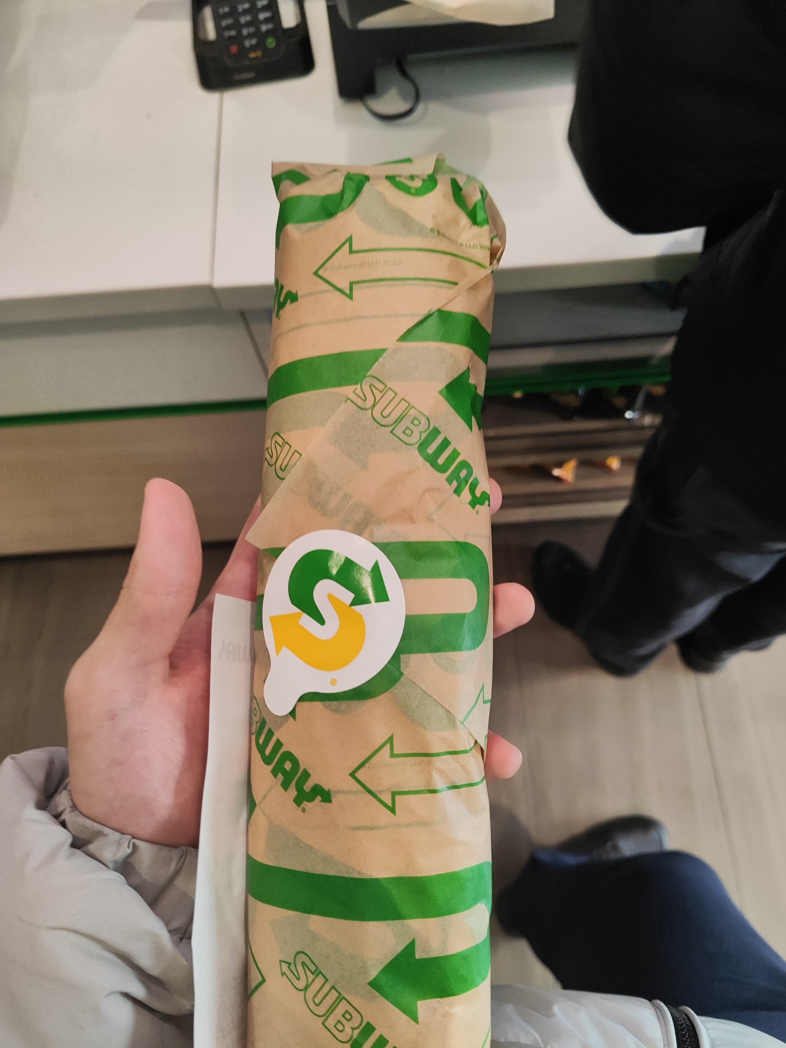 Subway 6-inch Sandwich