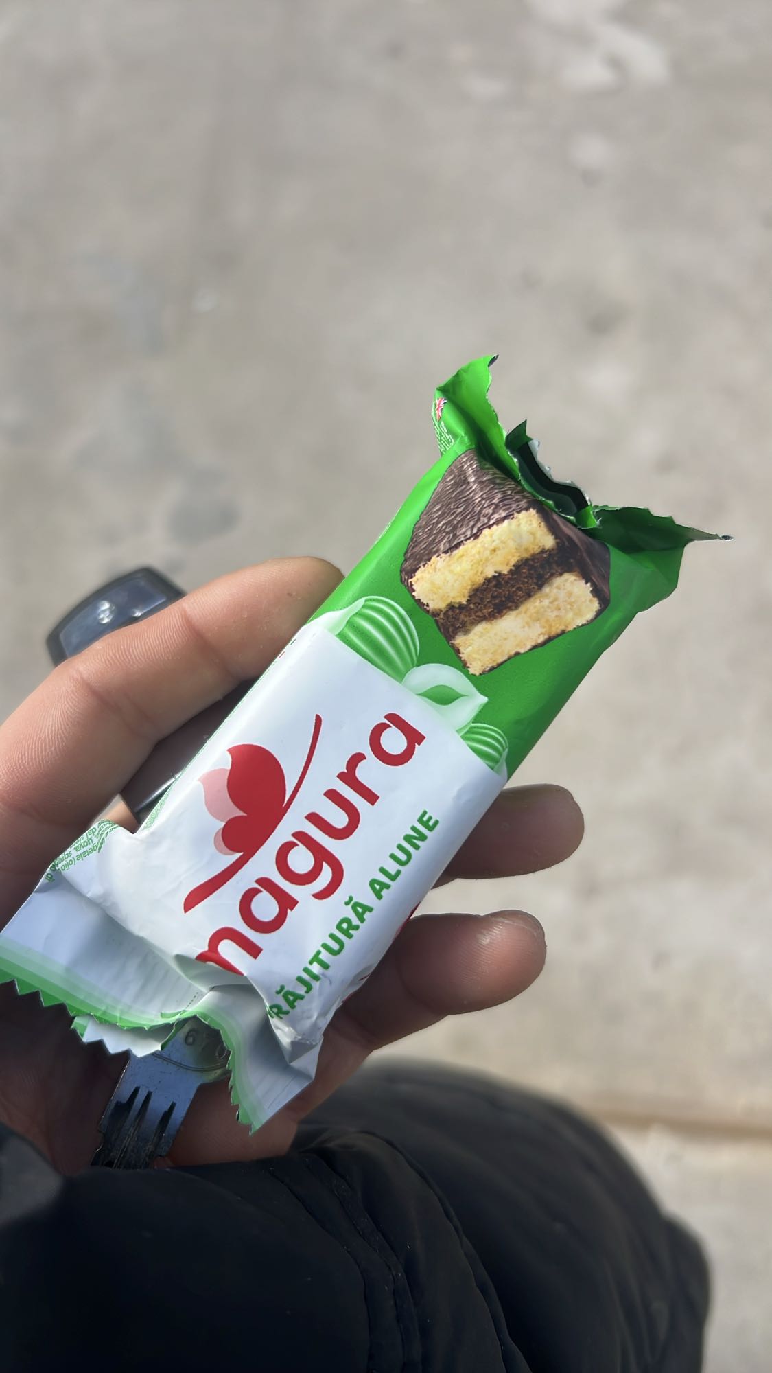 Prăjitură cu alune Magura