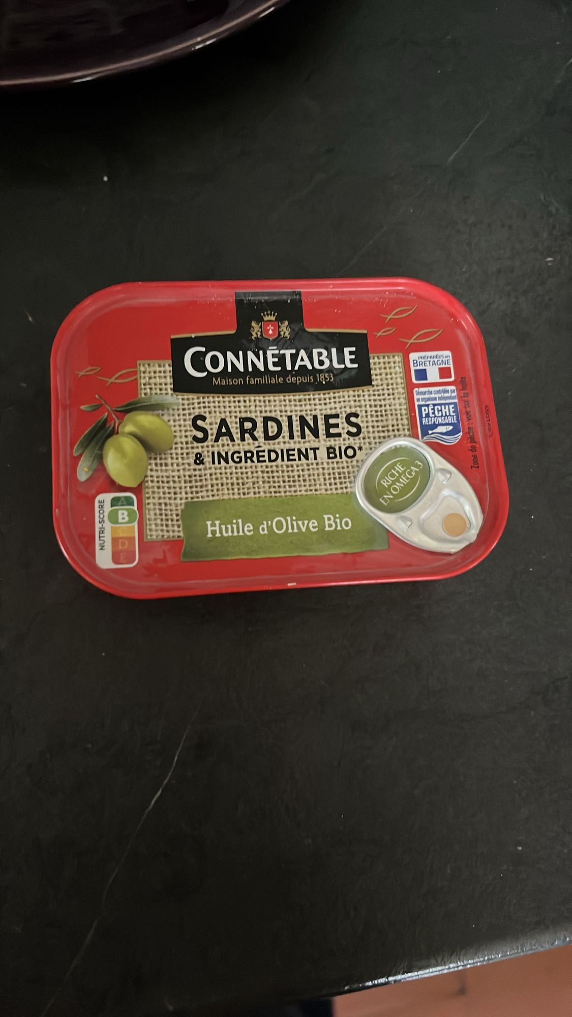 Sardines à l'huile d'olive