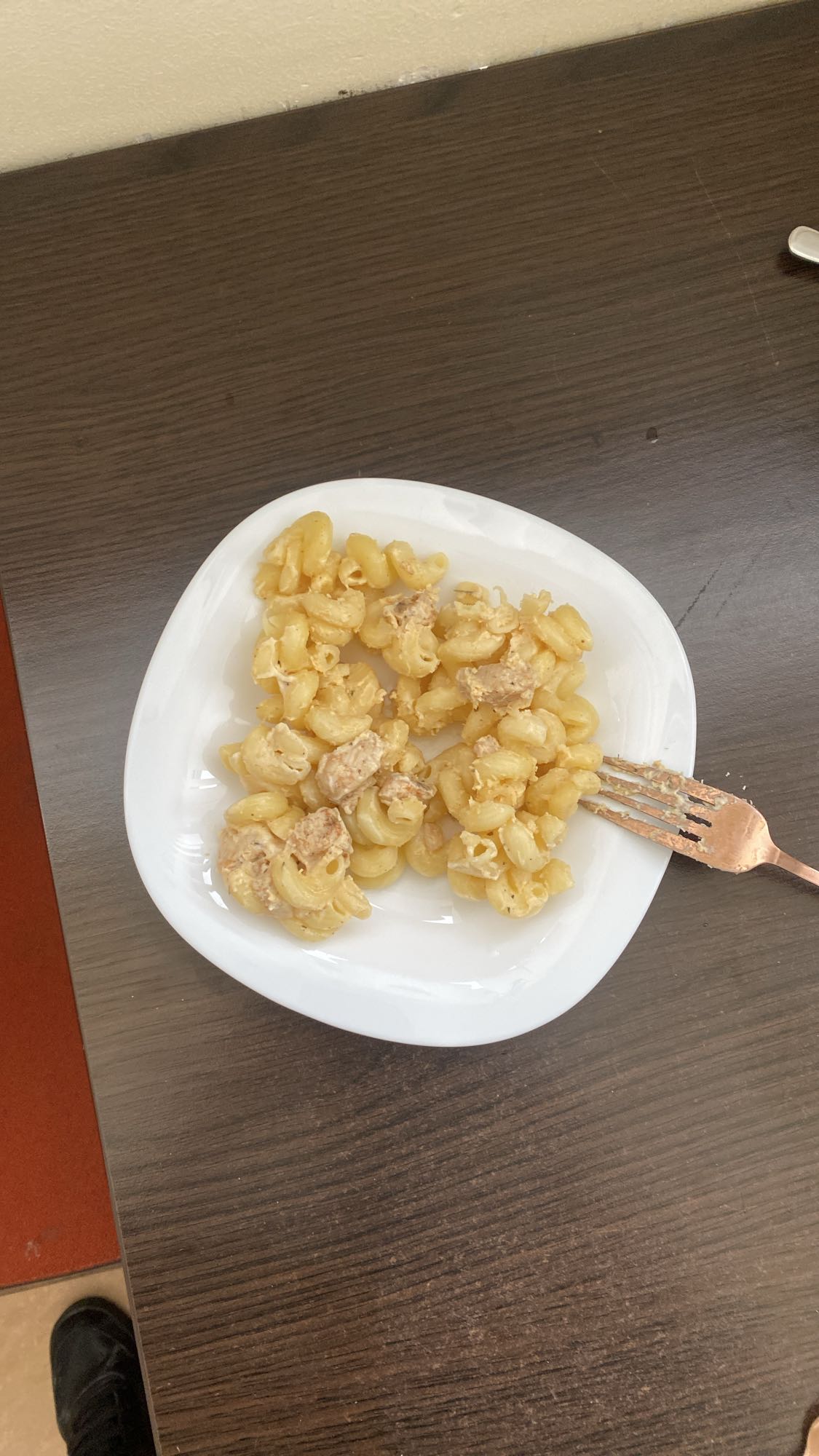 makaron z kurczakiem