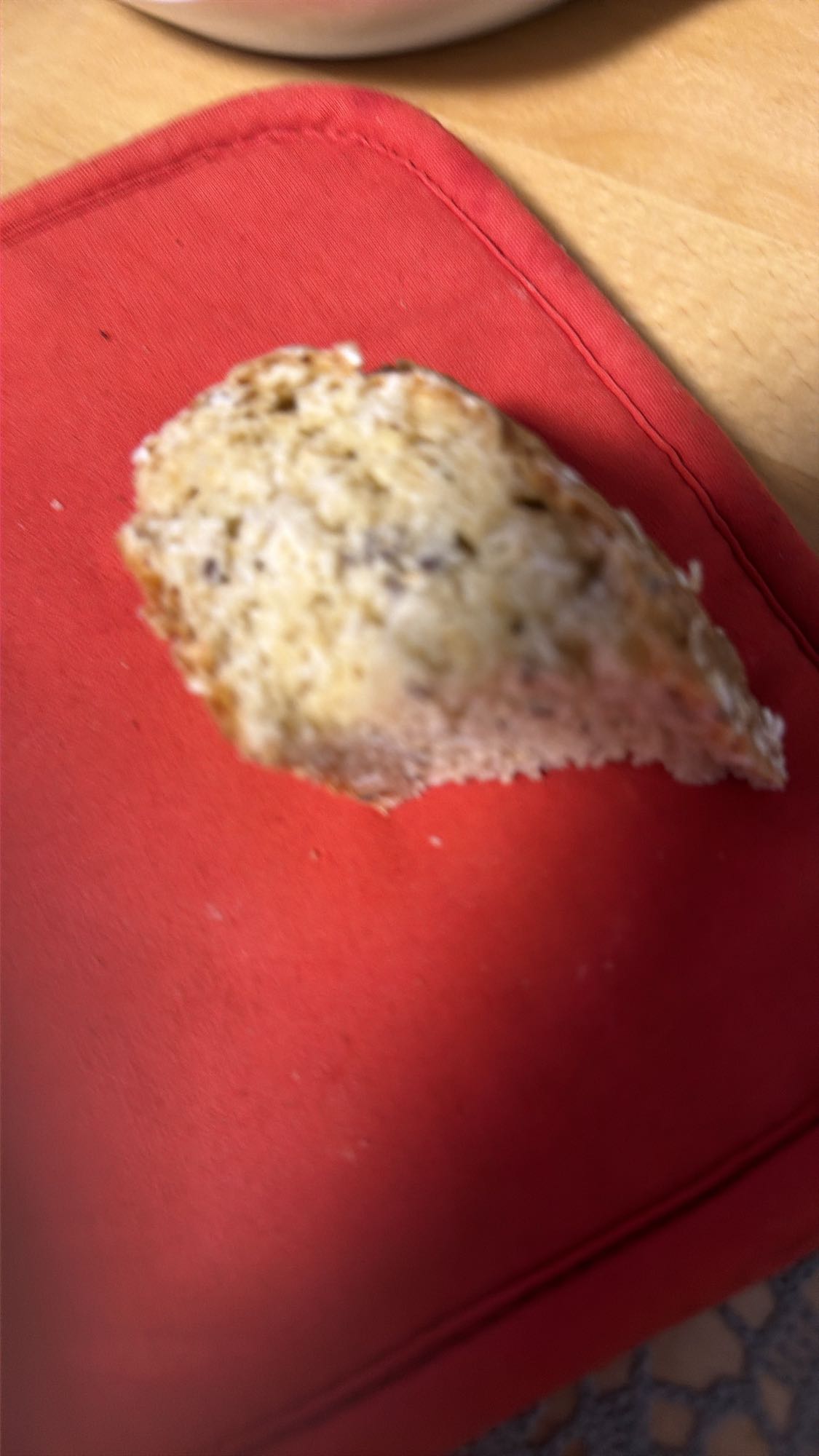 Klein stuk brood