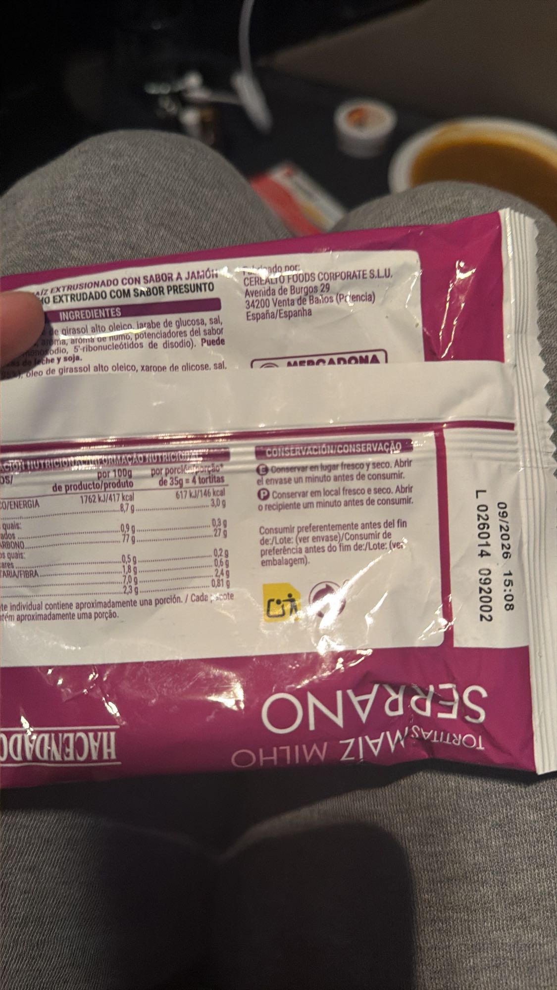 Tortitas porumb cu șuncă