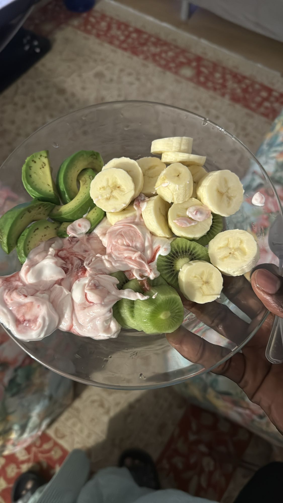 Ensalada de frutas y yogur
