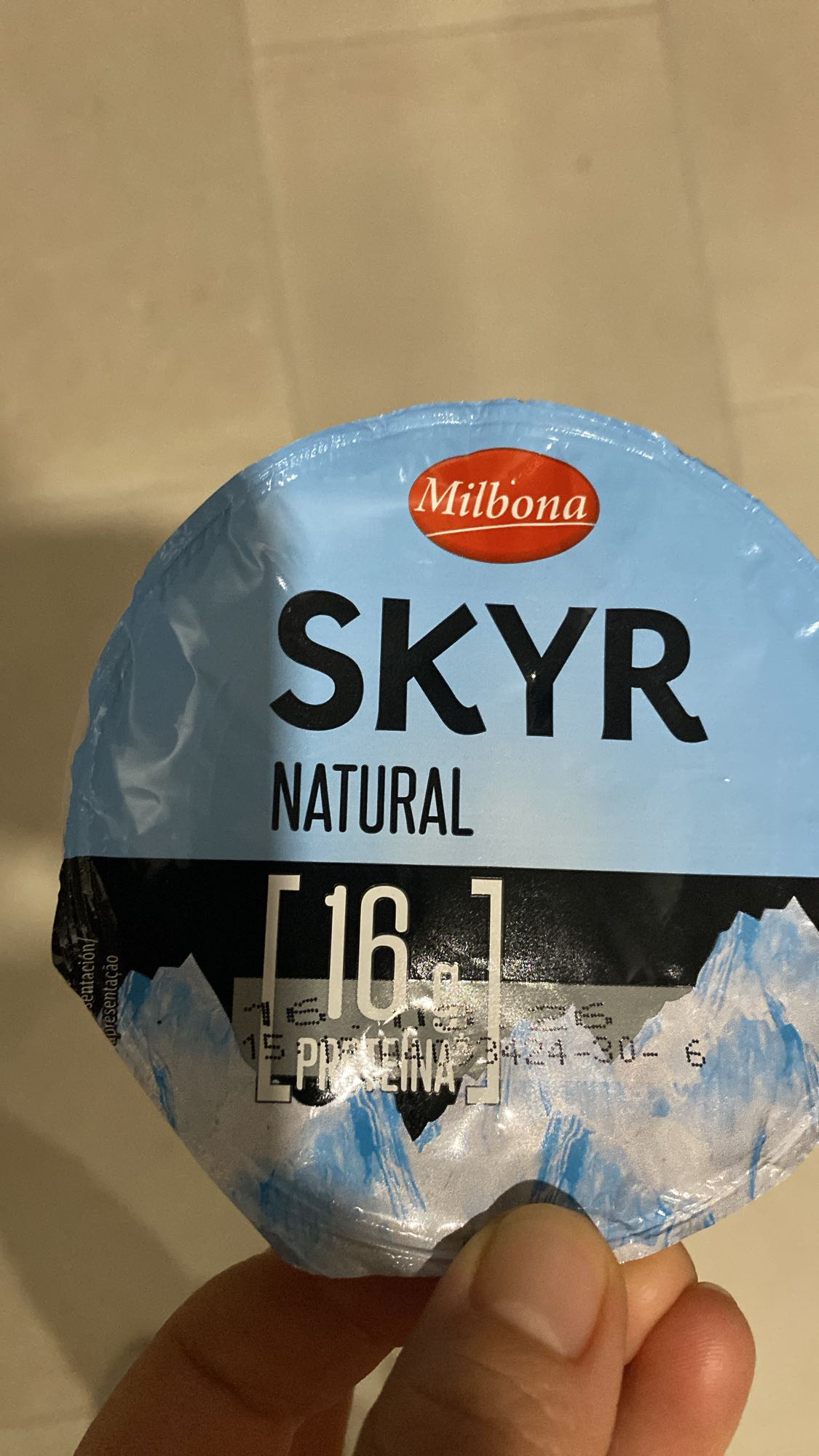 Skyr natural Milbona