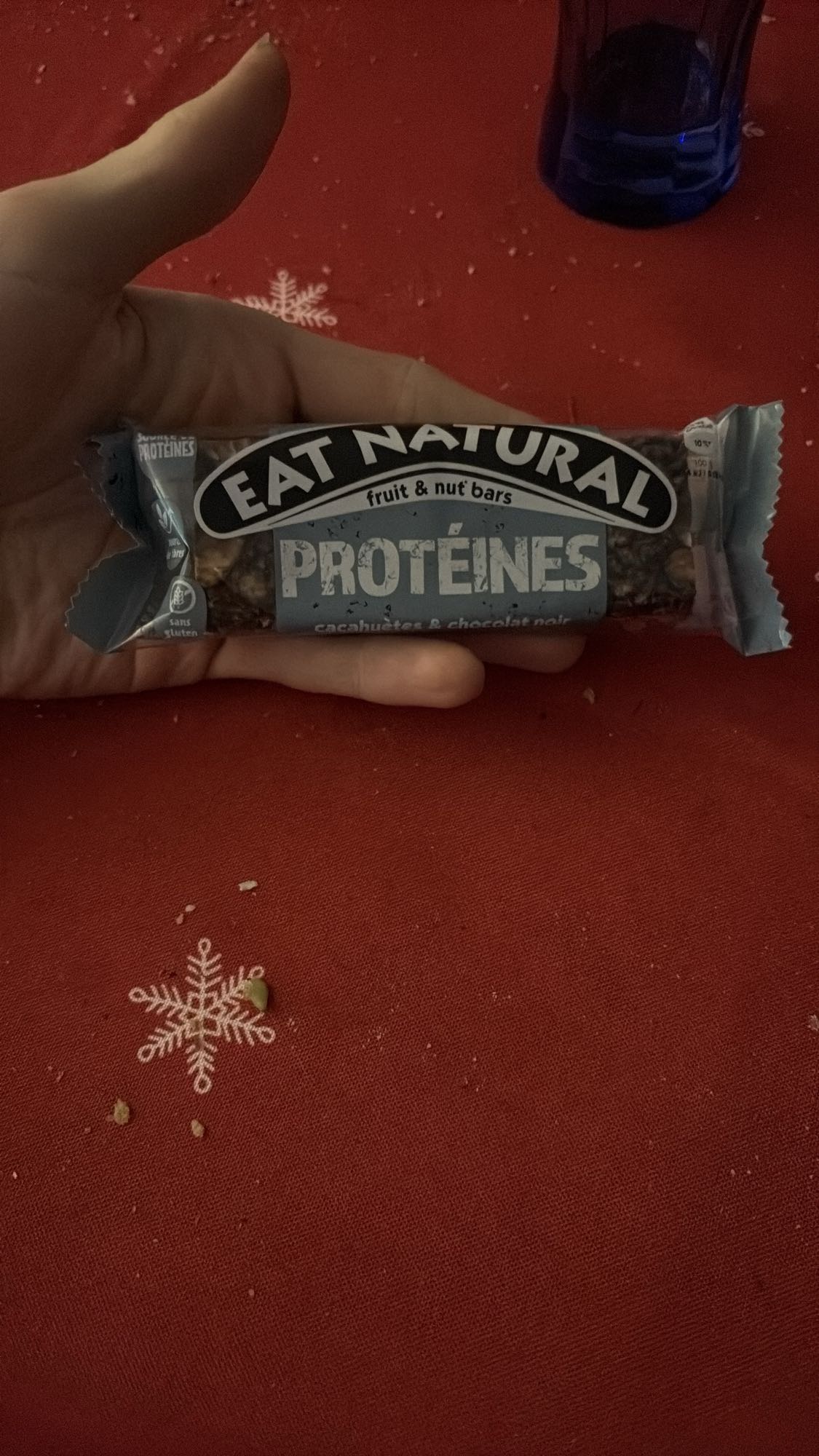 Barre protéinée cacahuètes