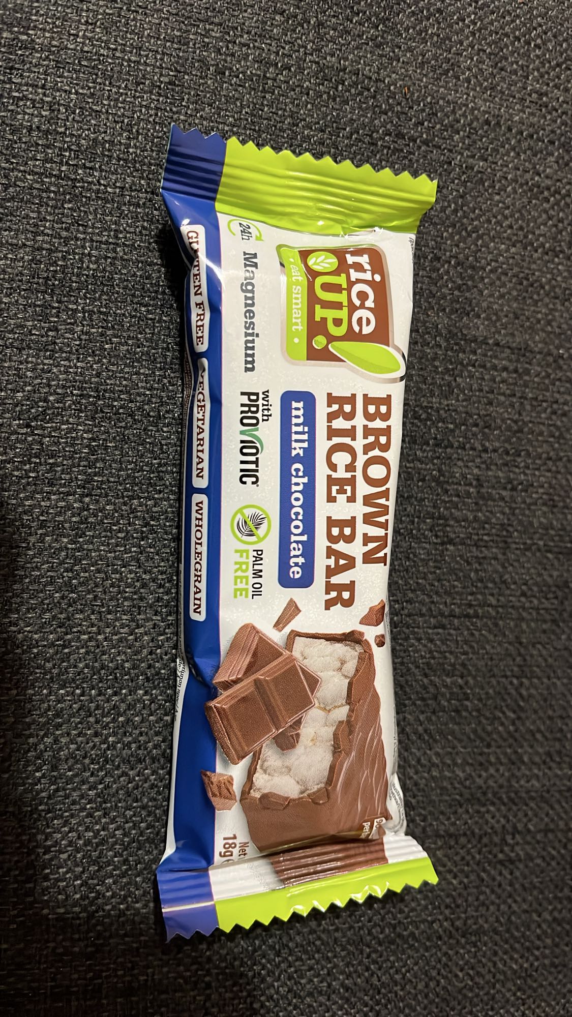 Брауни бар с кафяв ориз